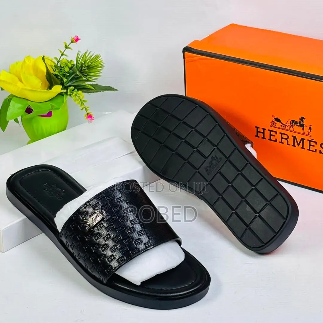 Leather Slippers for Men
