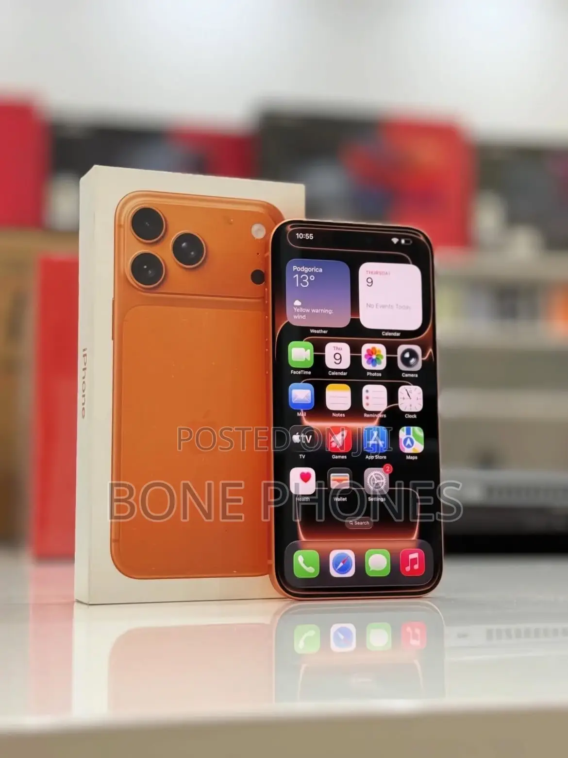New Apple iPhone 17 Pro Max 512 GB Orange