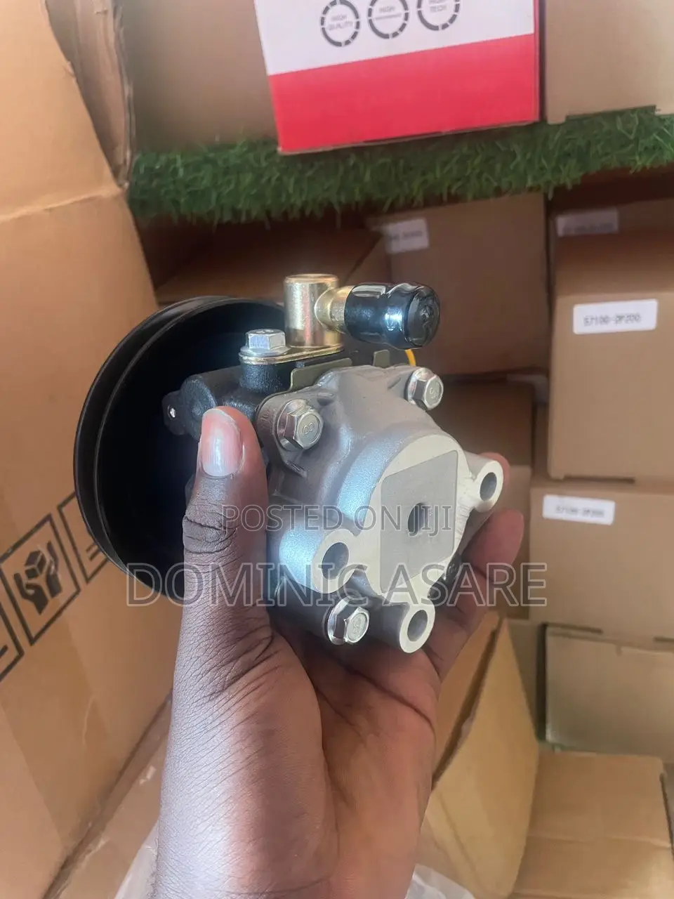 Toyota Hilux Single Belt Power Steering Motor