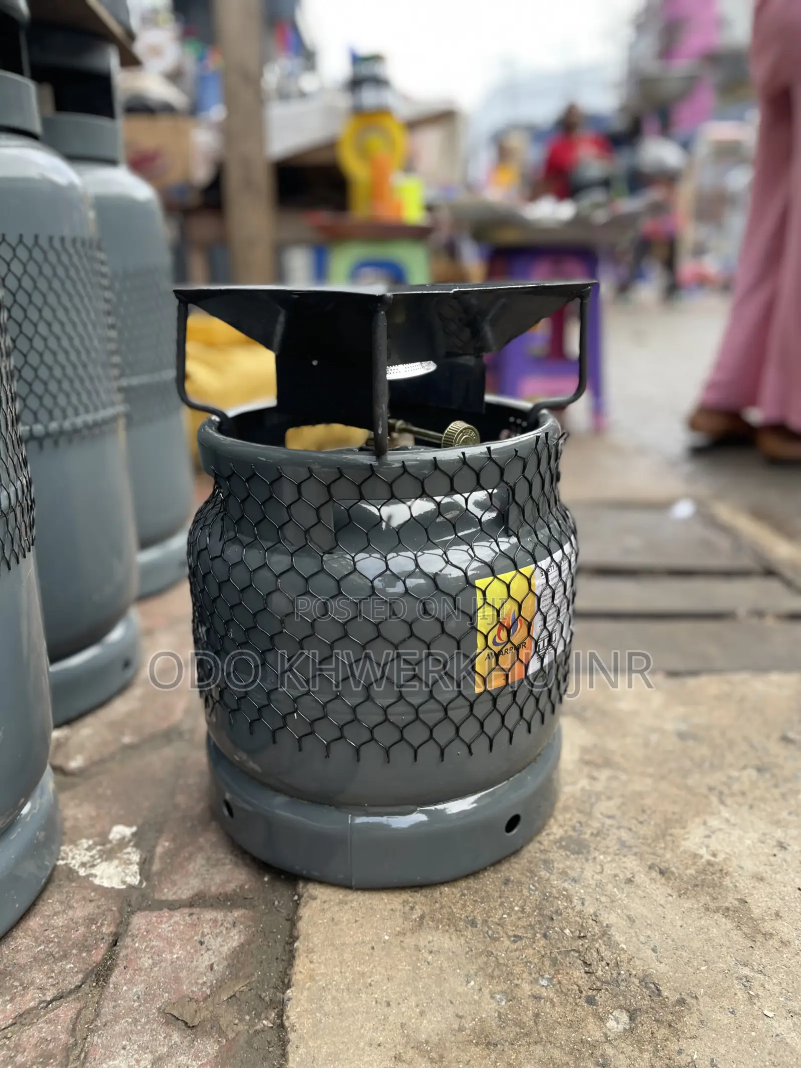 6kg Cylinder With Coalpot Clamp