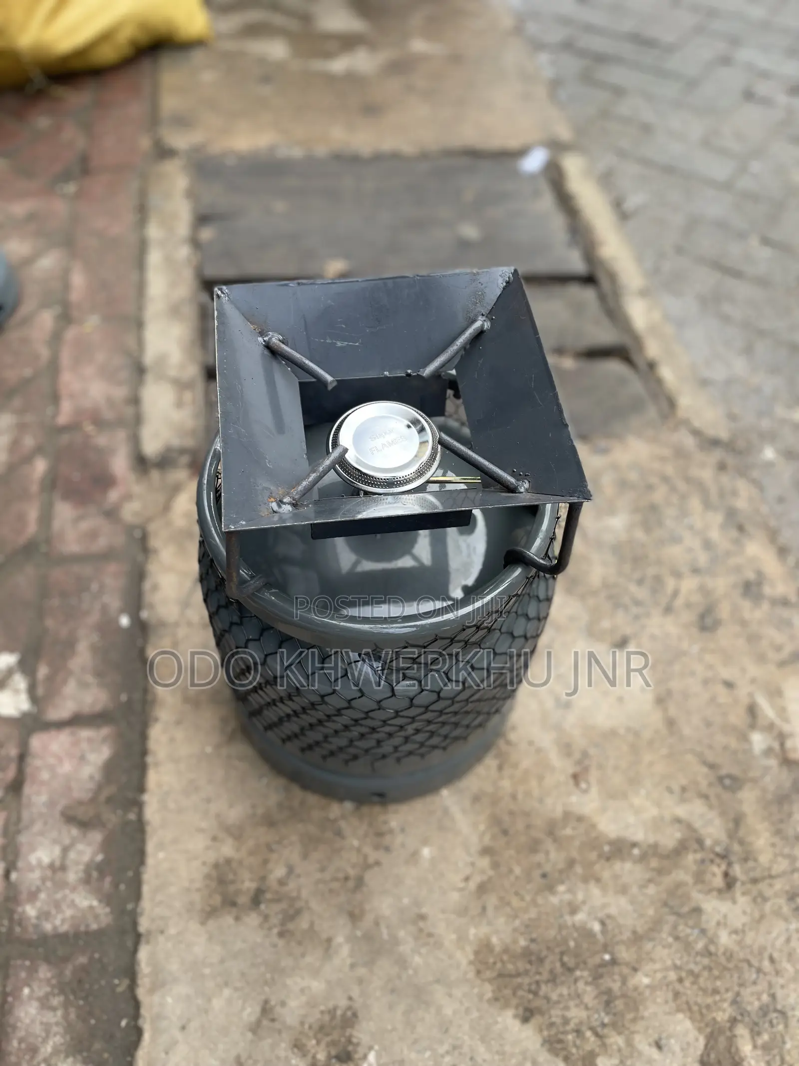 6kg Cylinder With Coalpot Clamp