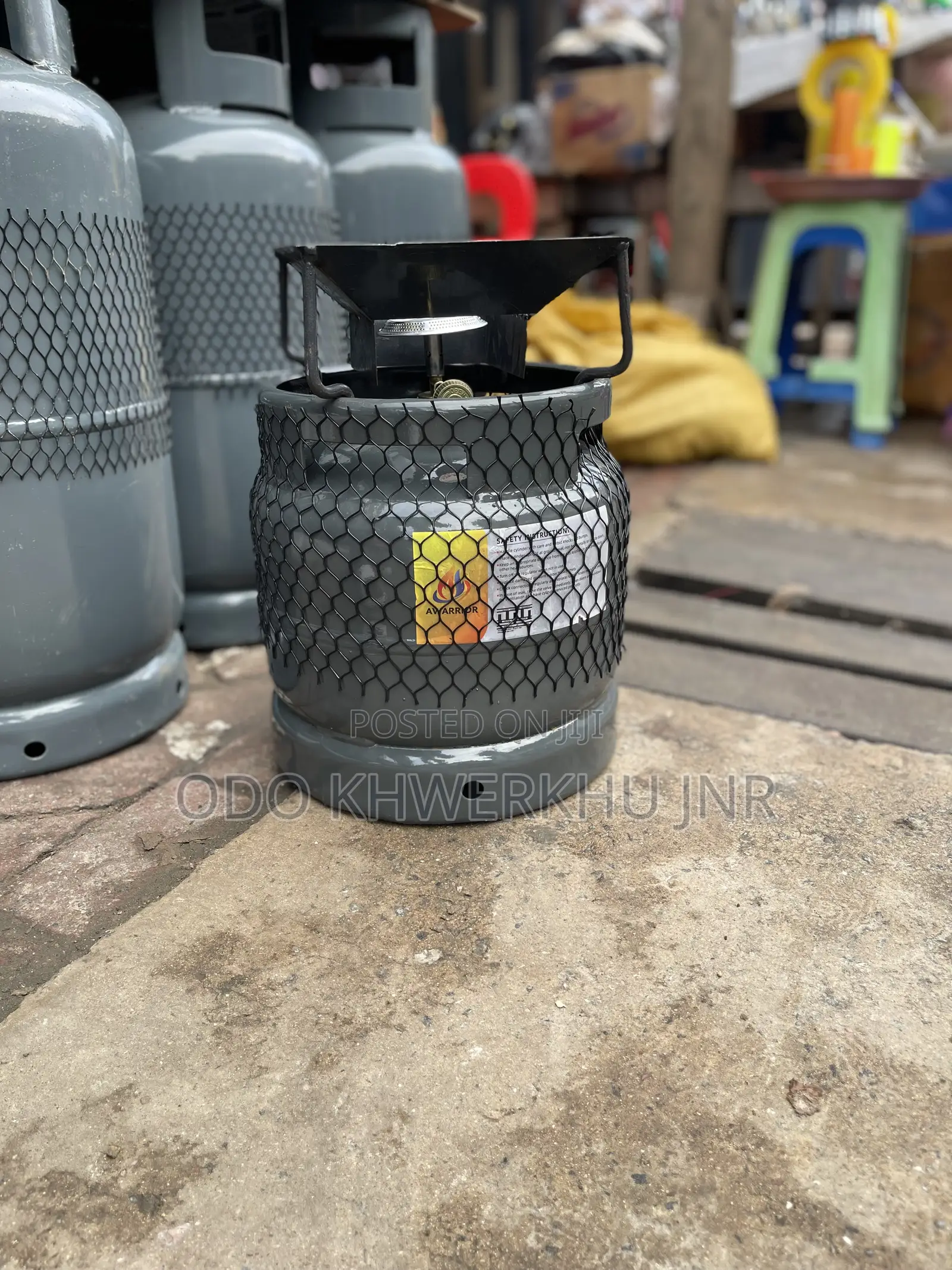 6kg Cylinder With Coalpot Clamp