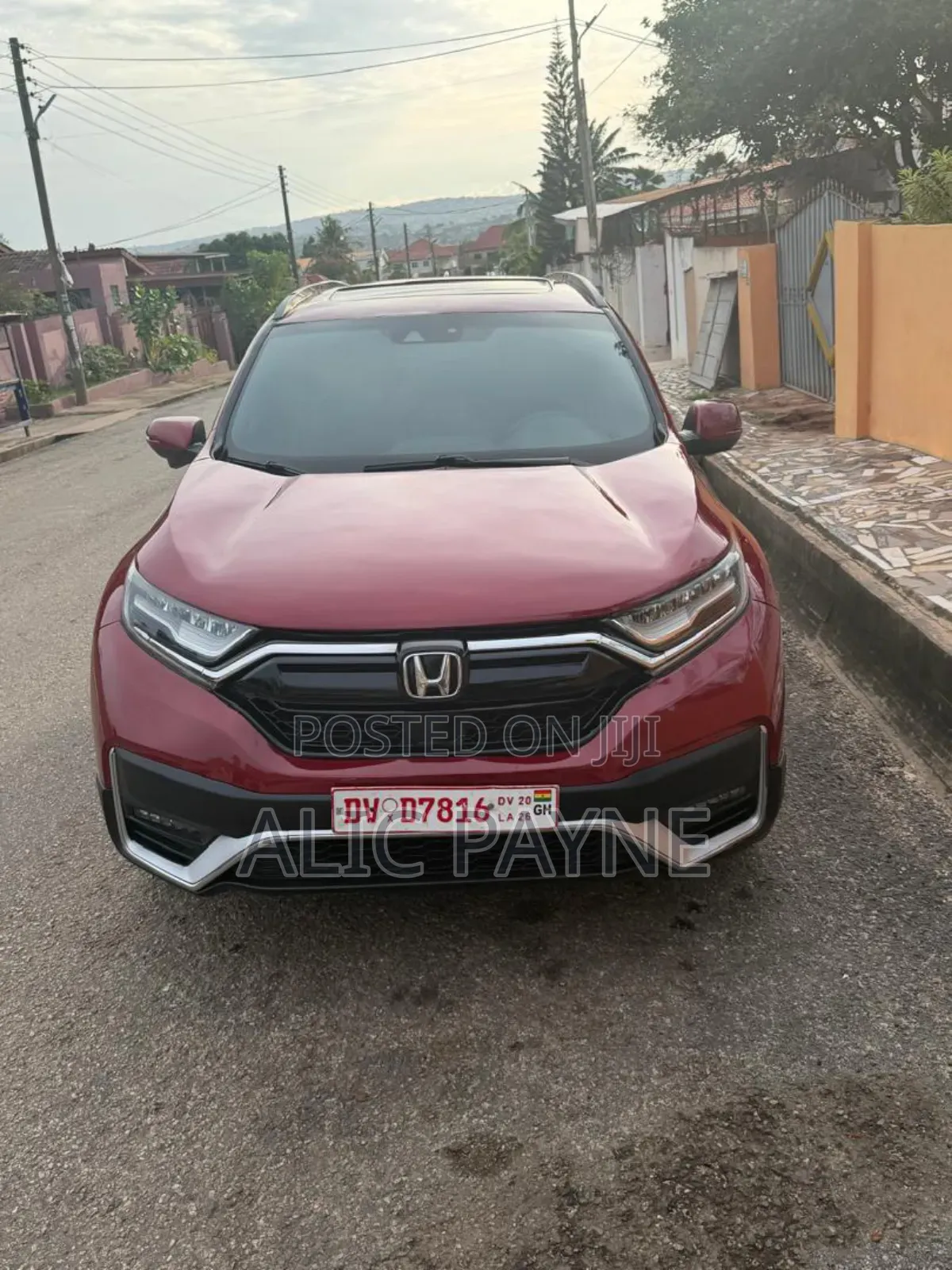 Honda CR-V EX AWD 2020 Red