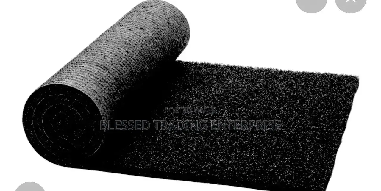 Black Artificial Grass Carpet / Astroturf Black