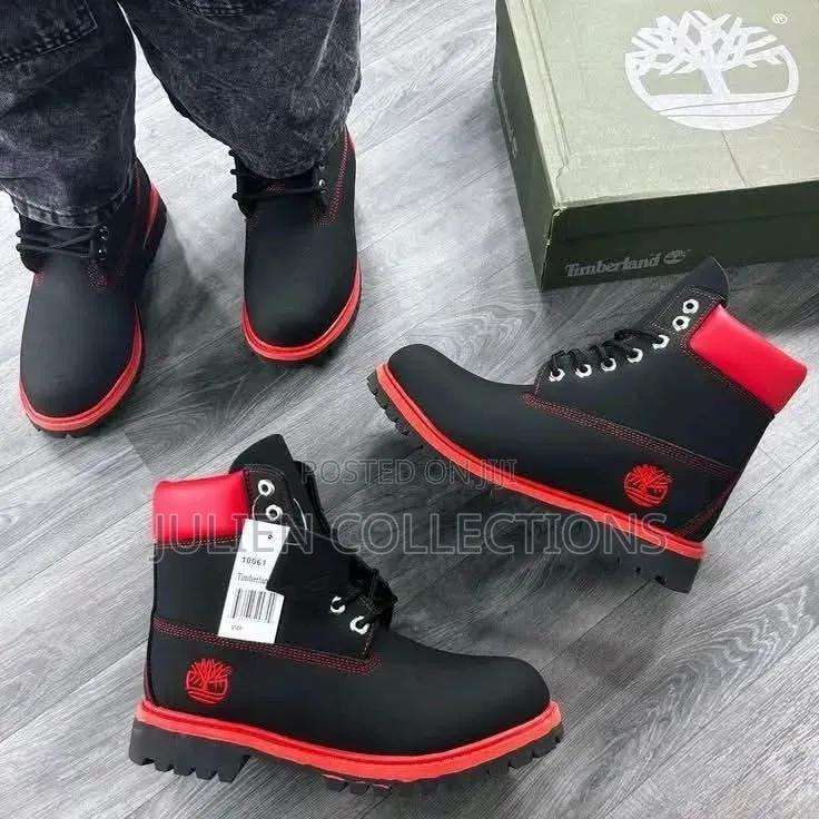 Timberland Boots Waterproof Redblack