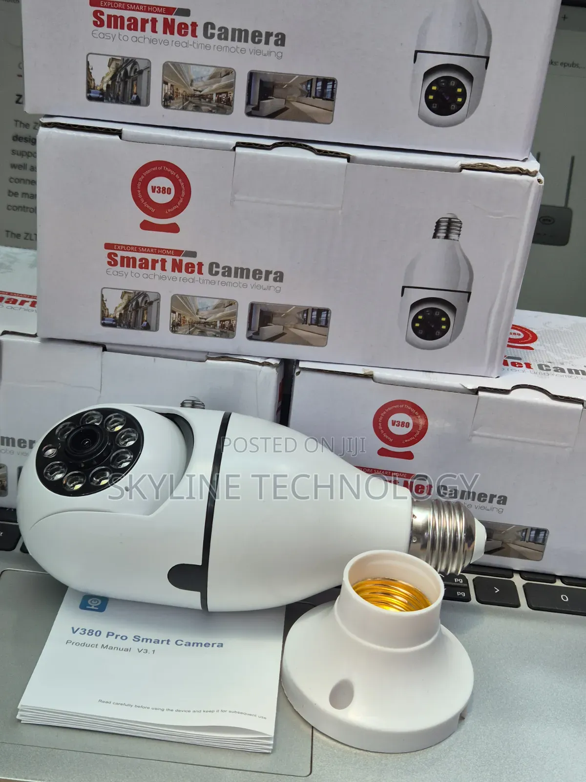 Wifi Smart Bulb Camera