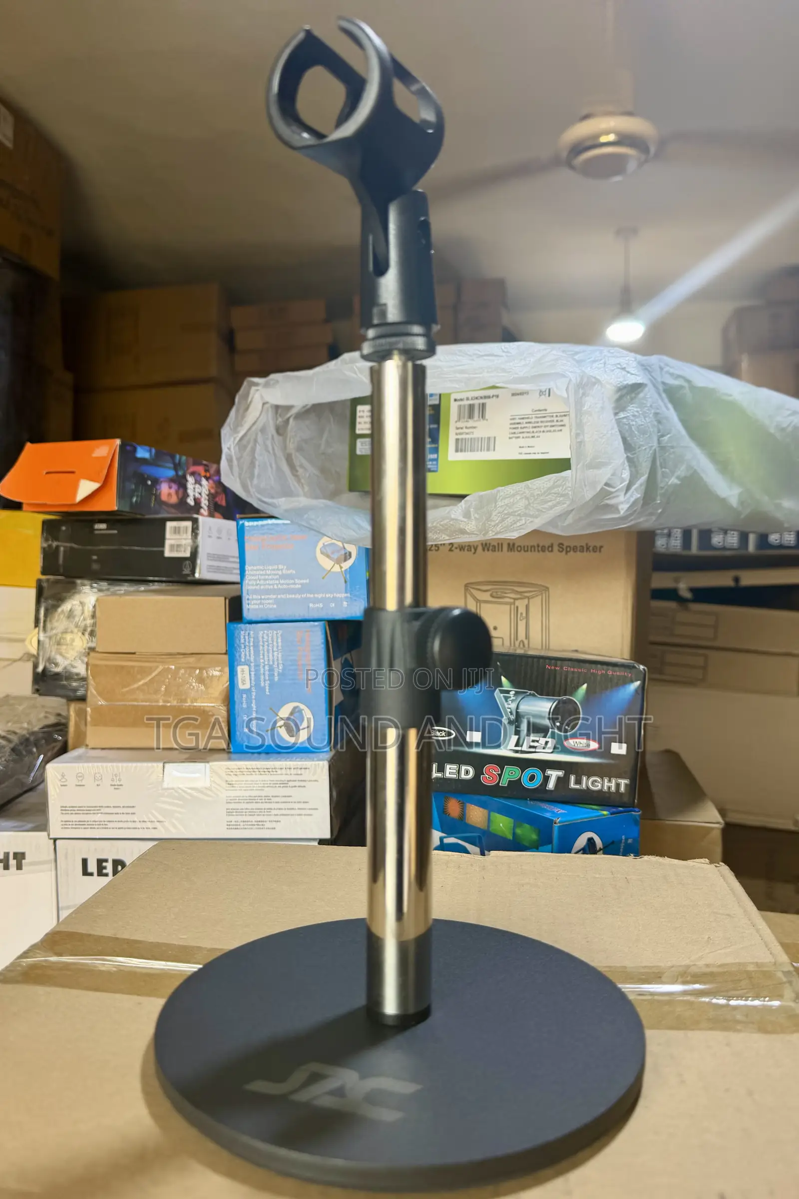 Jac Short Desktop Microphone Stand