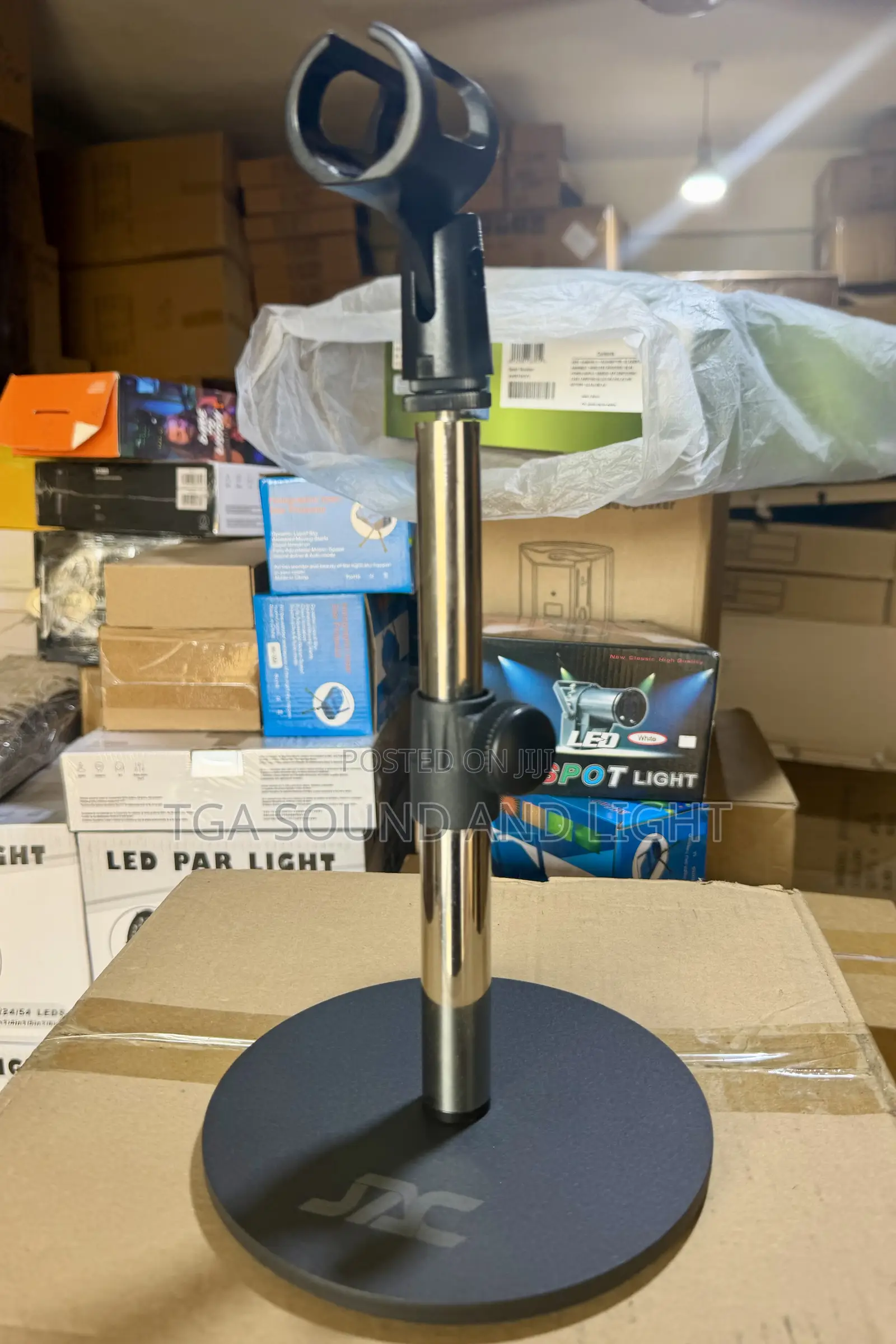 Jac Short Desktop Microphone Stand