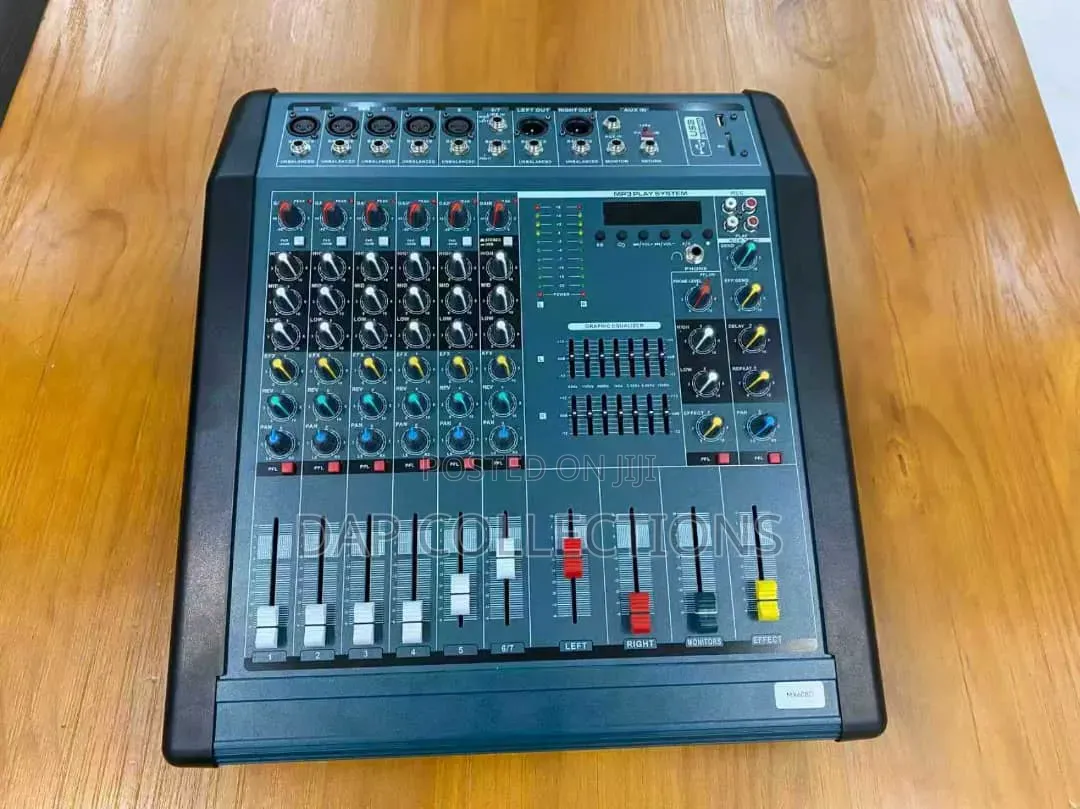Yamaha Mx608d Power Mixer 6ch ( 2 Fans)