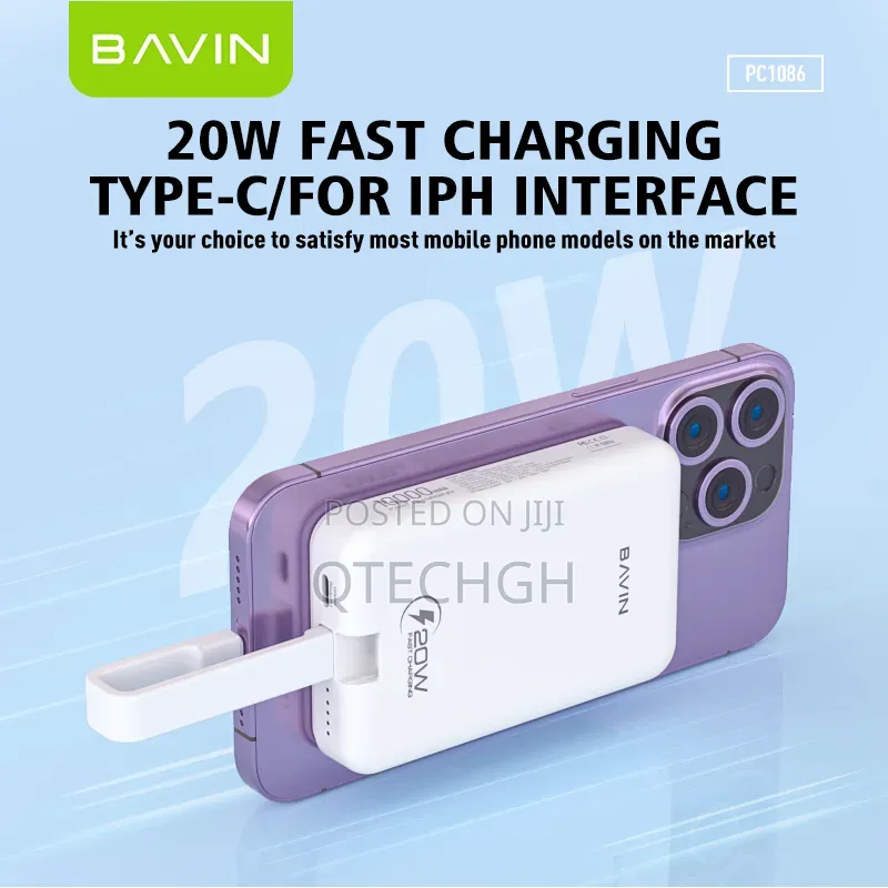 20 Watts Fast Charging 10000mah Powerbanks