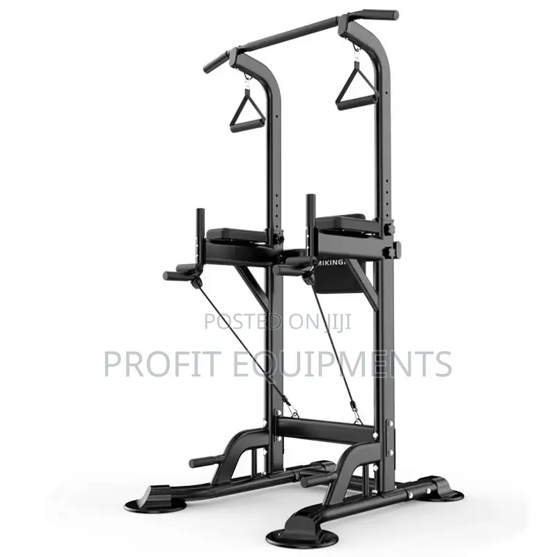 Multifunction Adjustable Indoor Pull-Up Power Tower Dip Station
