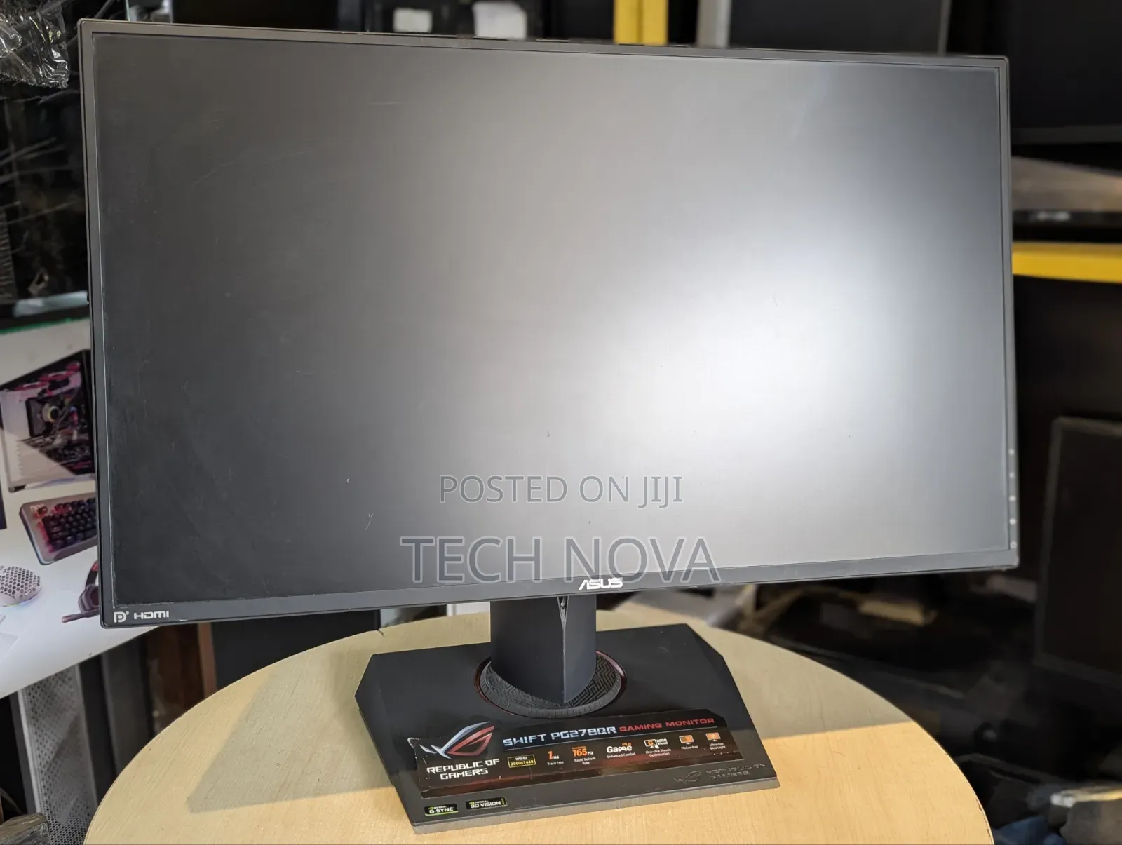 Asus 27'' WQHD (2560 X 1440) Gaming Monitor, Up to 165hz Nvidia G-Sync