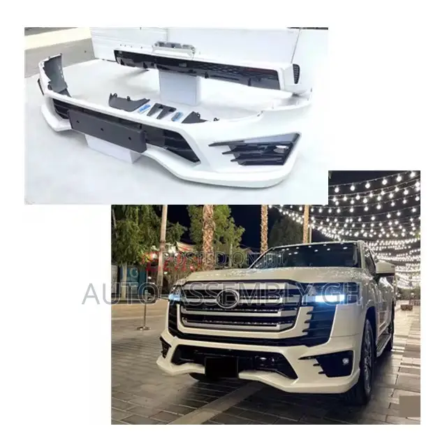 Toyota Land Cruiser 300 Front and Back Bumper Spoilers (Sports)