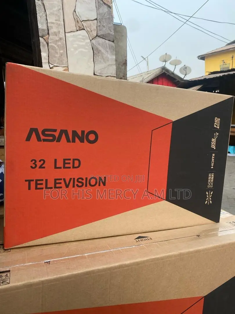 Brand New Asano 32” Led Tv With Usb Hdmi
