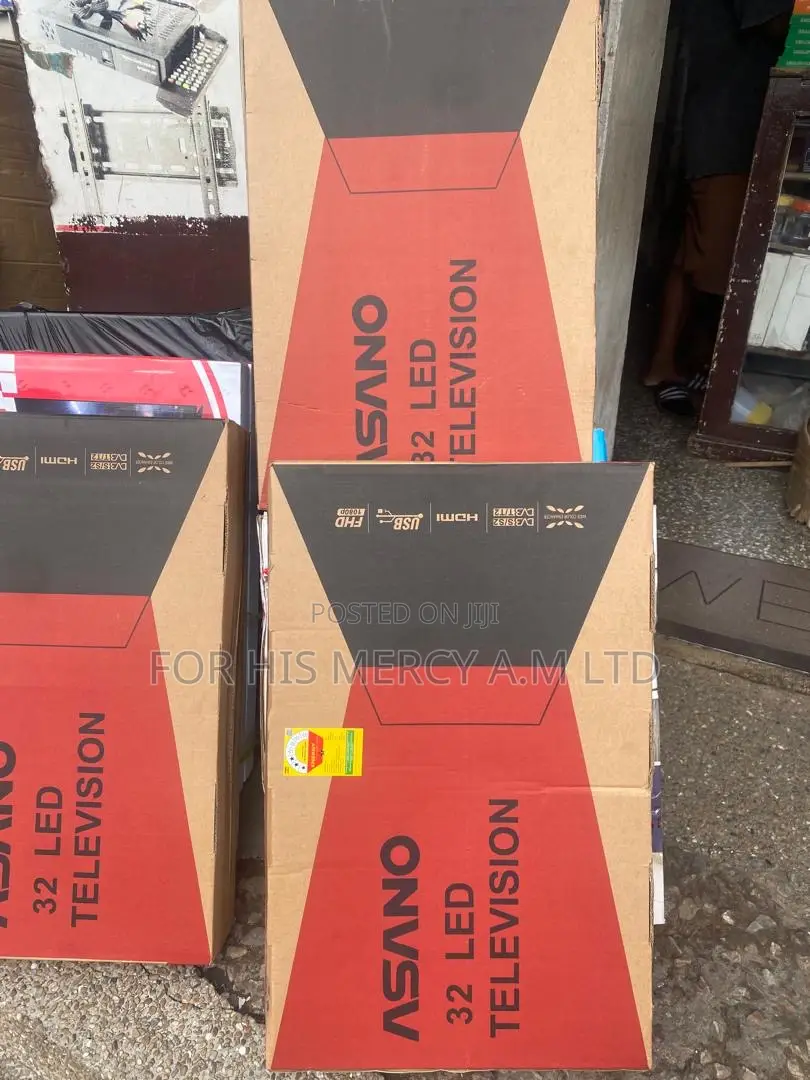 Brand New Asano 32” Led Tv With Usb Hdmi