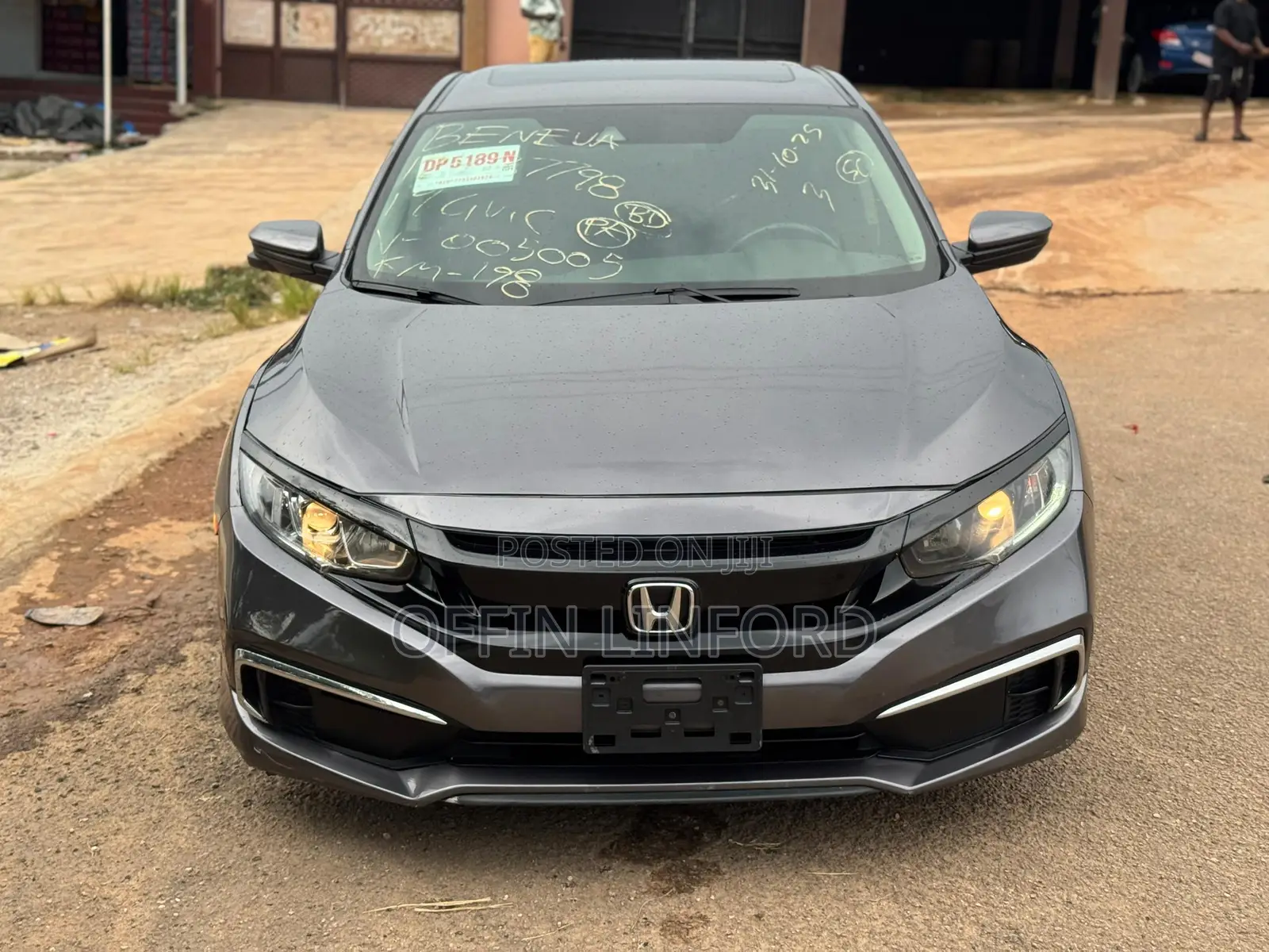Honda Civic LX Sedan 2019 Gray