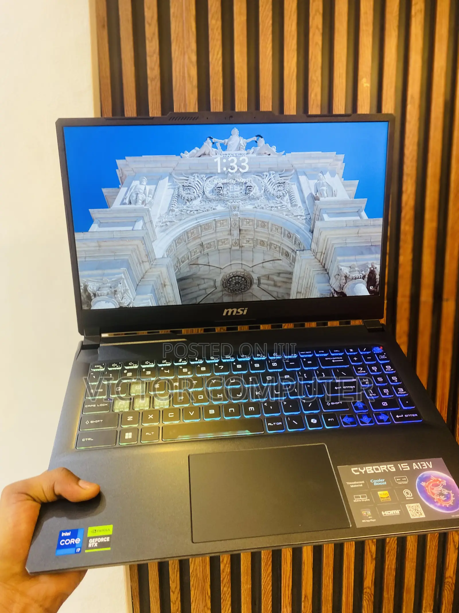 Laptop MSI Cyborg 15 16GB Intel Core i7 SSD 512GB