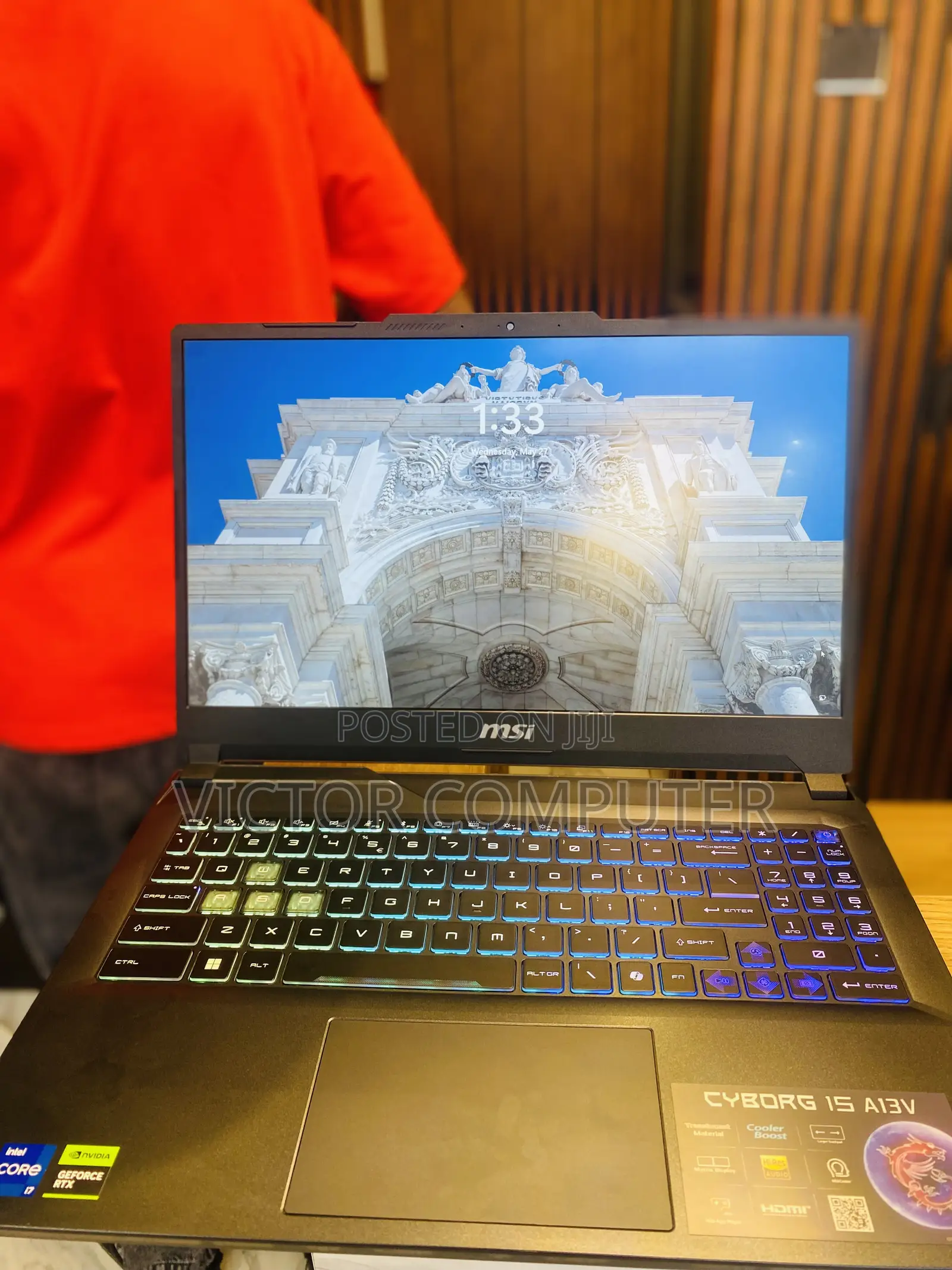 Laptop MSI Cyborg 15 16GB Intel Core i7 SSD 512GB