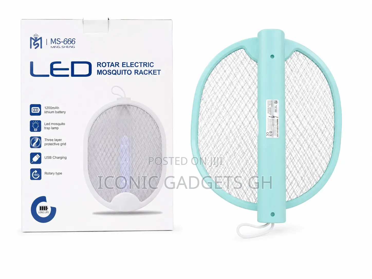 Rechargeable Electric Mosquito Racket