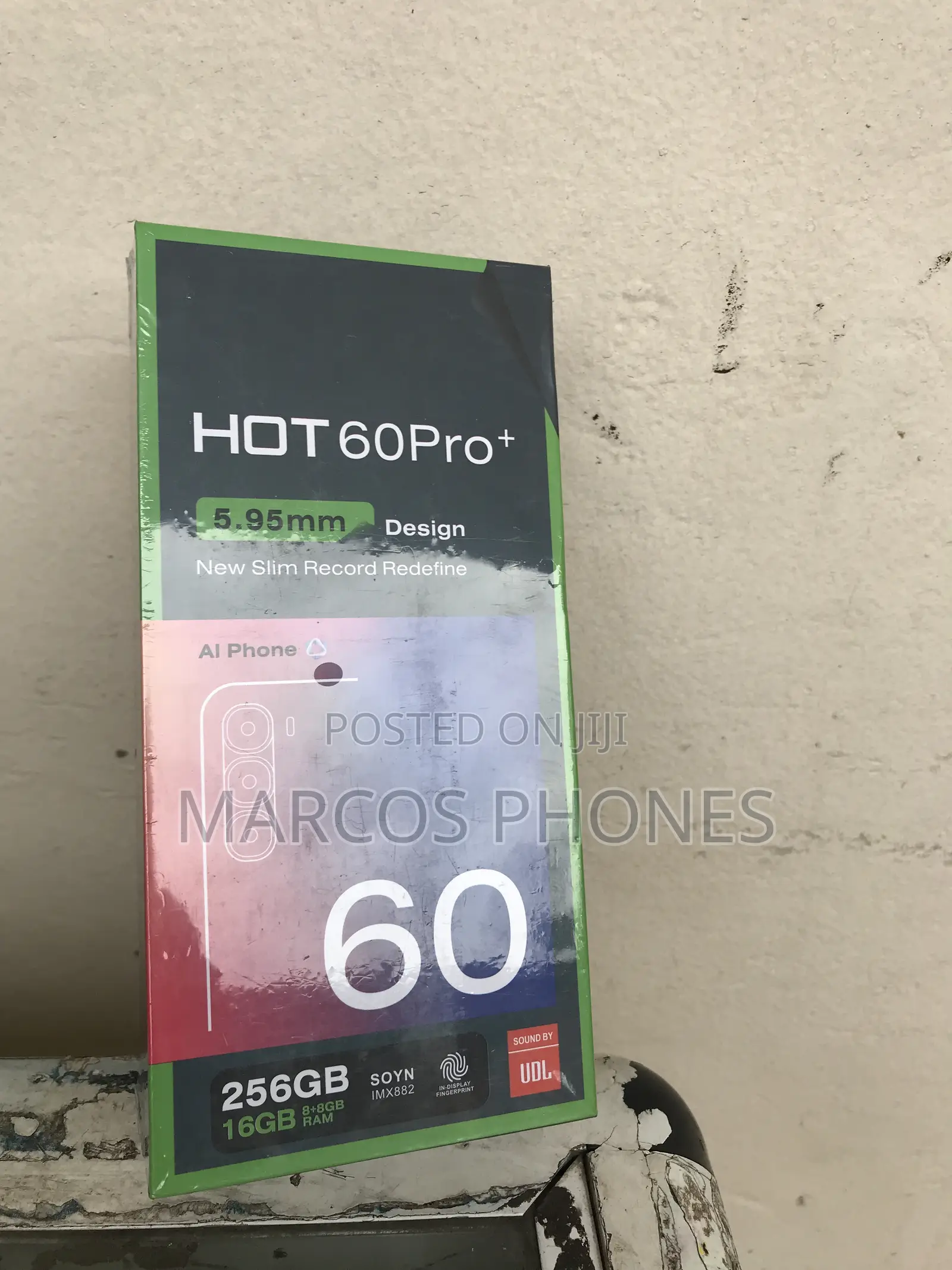 New Infinix Hot 60 Pro+ 256 GB Gray