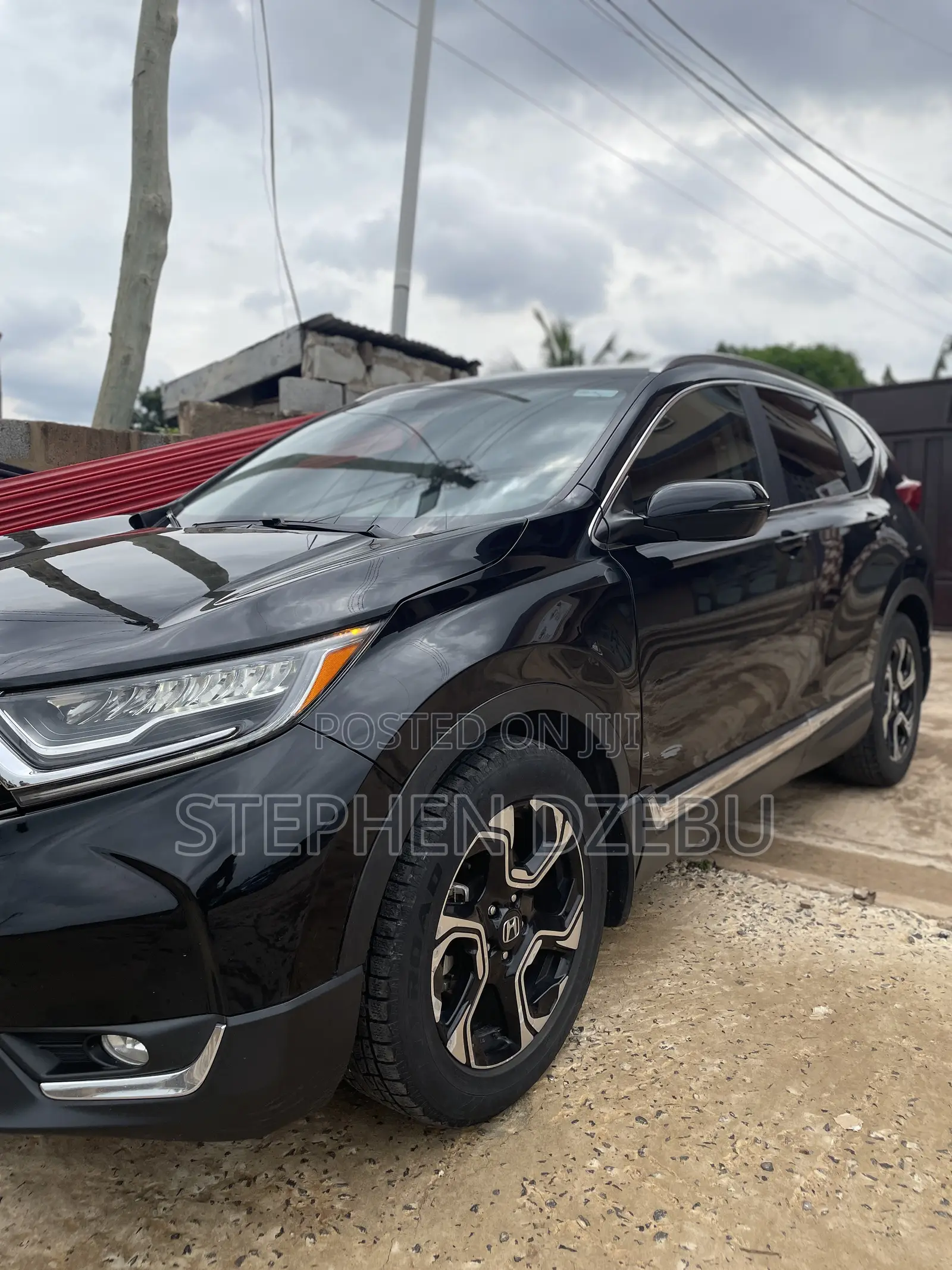 Honda CR-V Touring 4dr SUV AWD (1.5L 4cyl CVT) 2017 Black