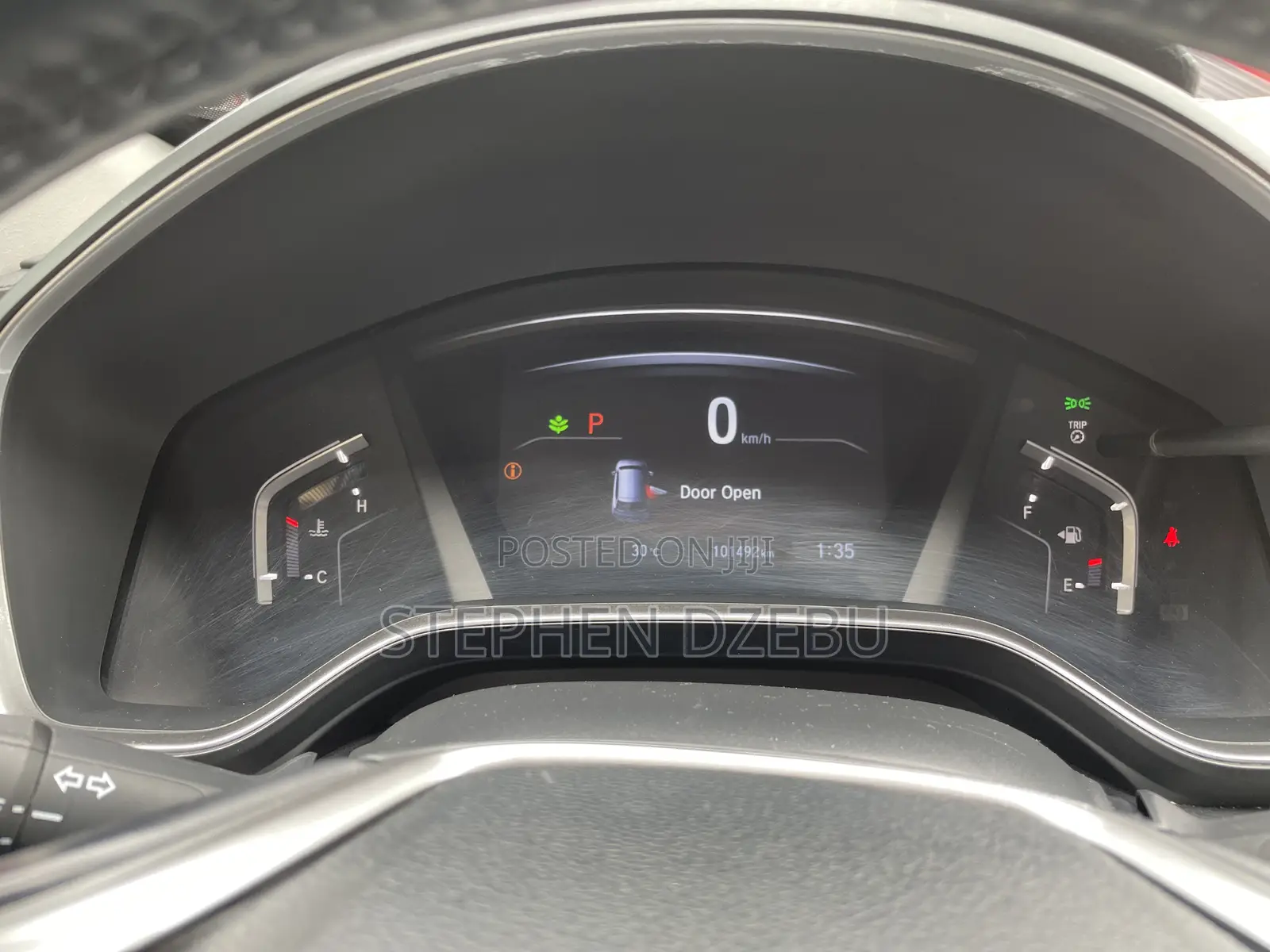 Honda CR-V Touring 4dr SUV AWD (1.5L 4cyl CVT) 2017 Black