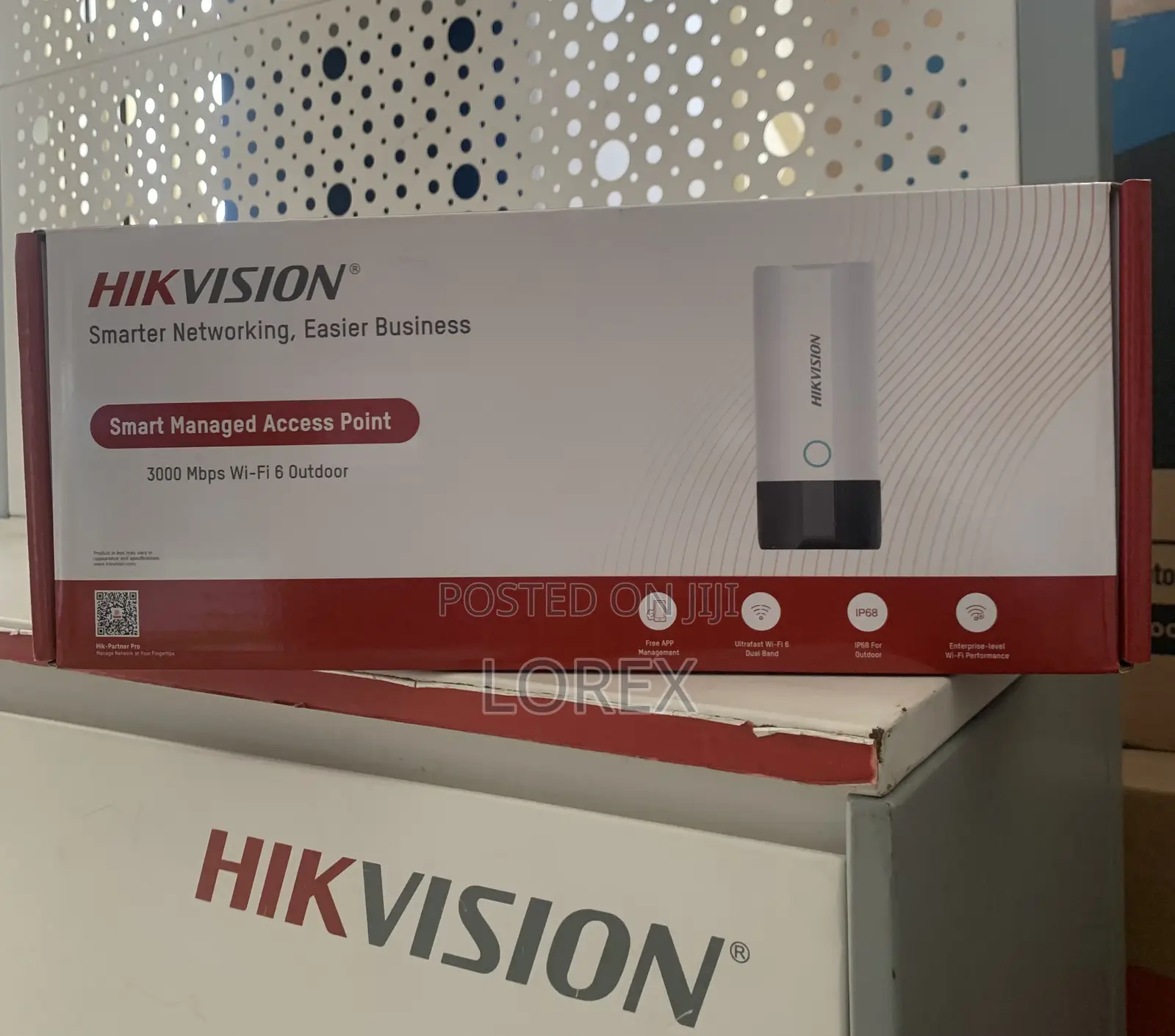 Hikvision Wi-Fi 6 3000m Outdoor Access Point Ds-3wap623e-Si