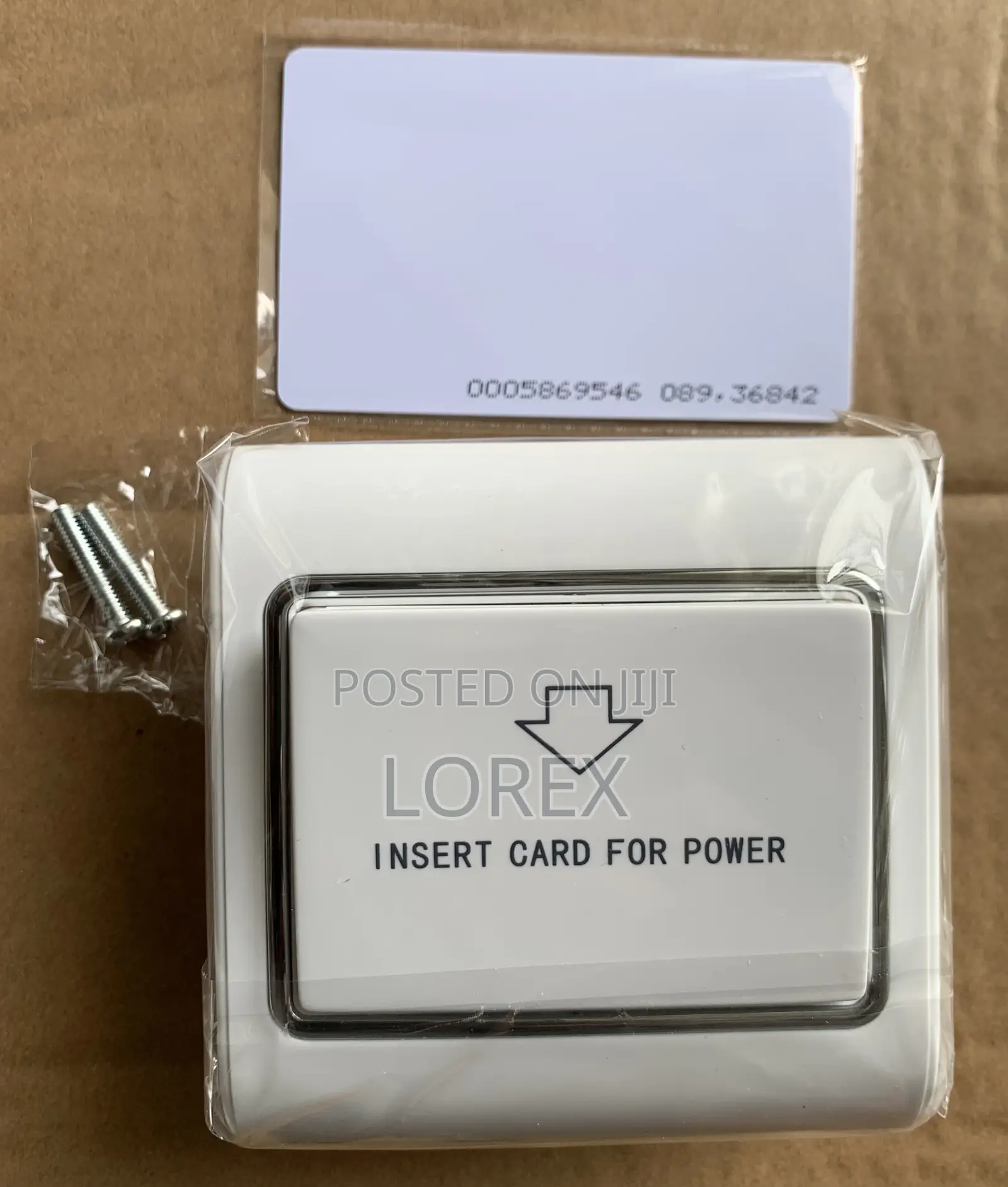 Energy Saving Switch for Hotel and Smart Home With Rfid Card