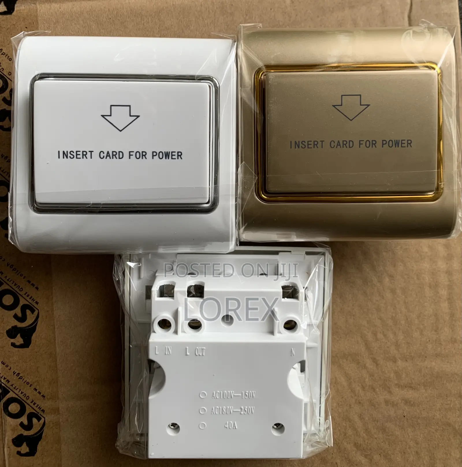 Energy Saving Switch for Hotel and Smart Home With Rfid Card