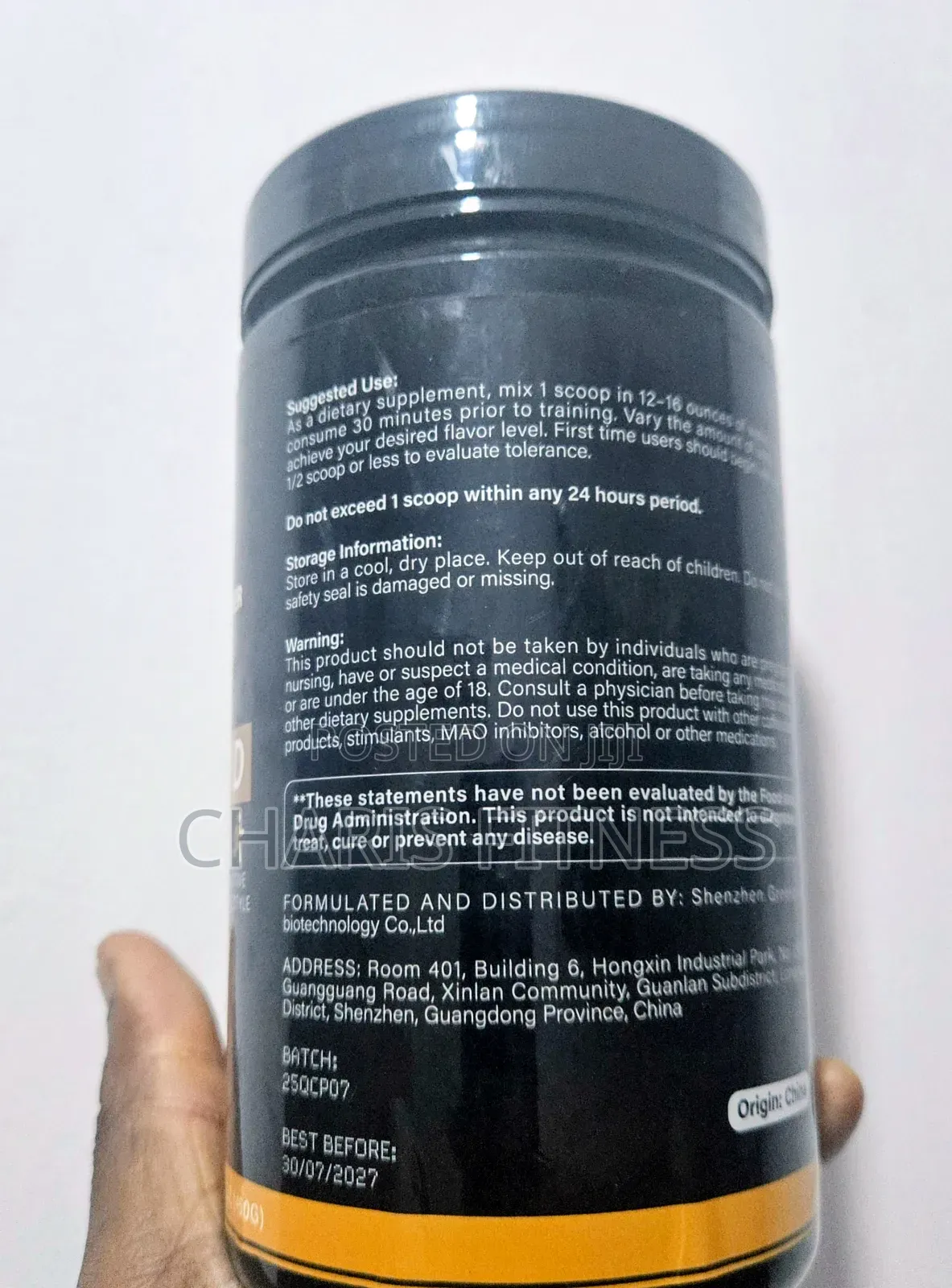 Pre-Workout (Alpha Charge)