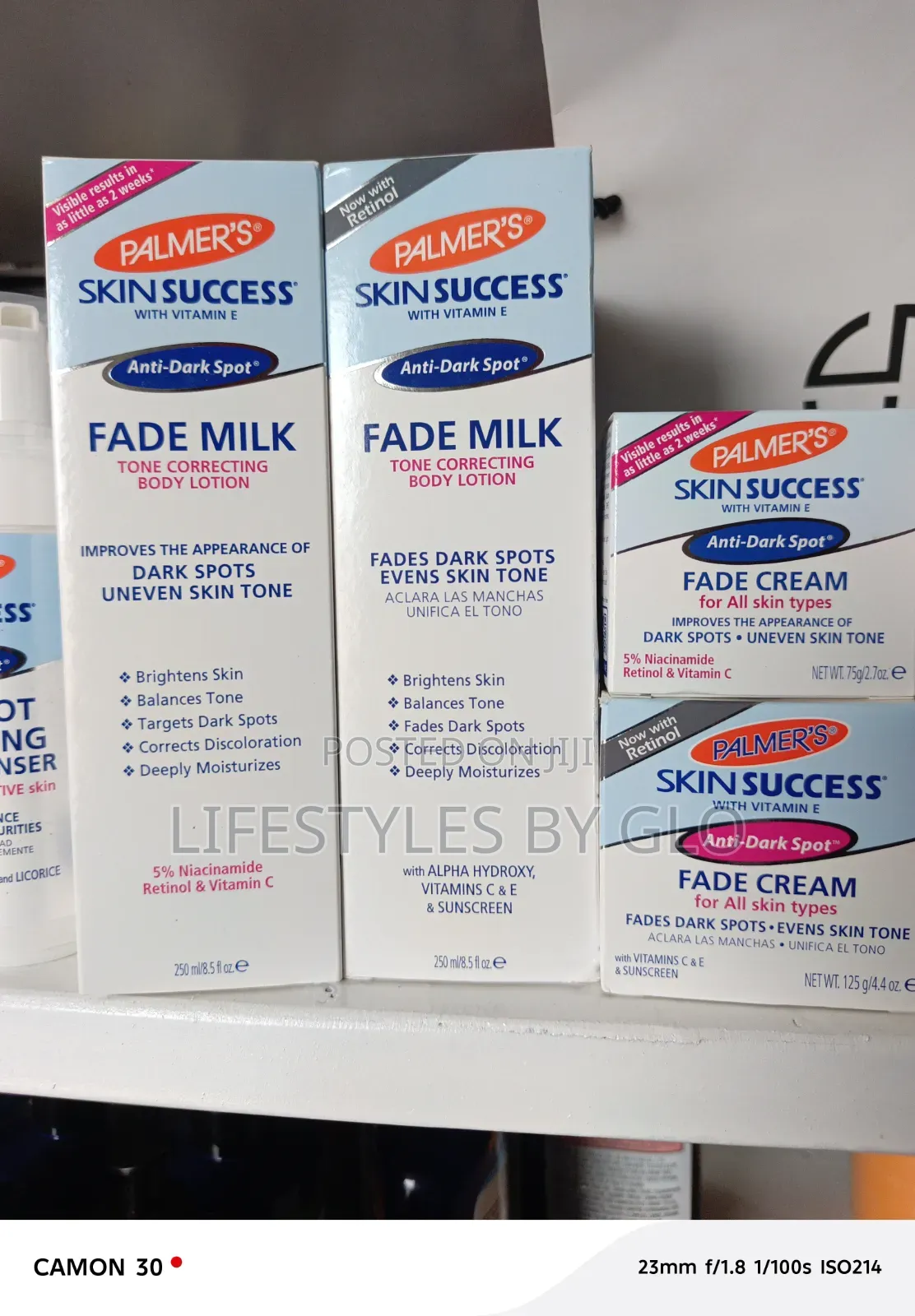 Palmers Skin Success Fade Milk Cream ( Retinol Niacinamide)