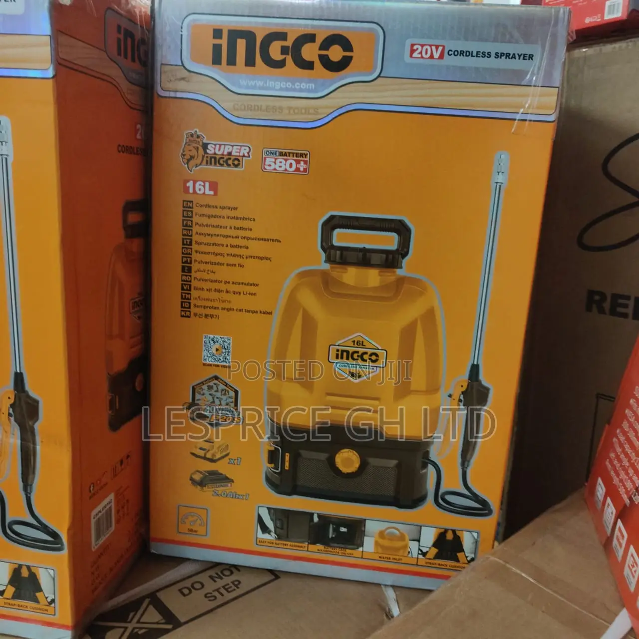 Promo!! Promo!! On Our Firm 20v Cordless 16l Knapsack From Ingco