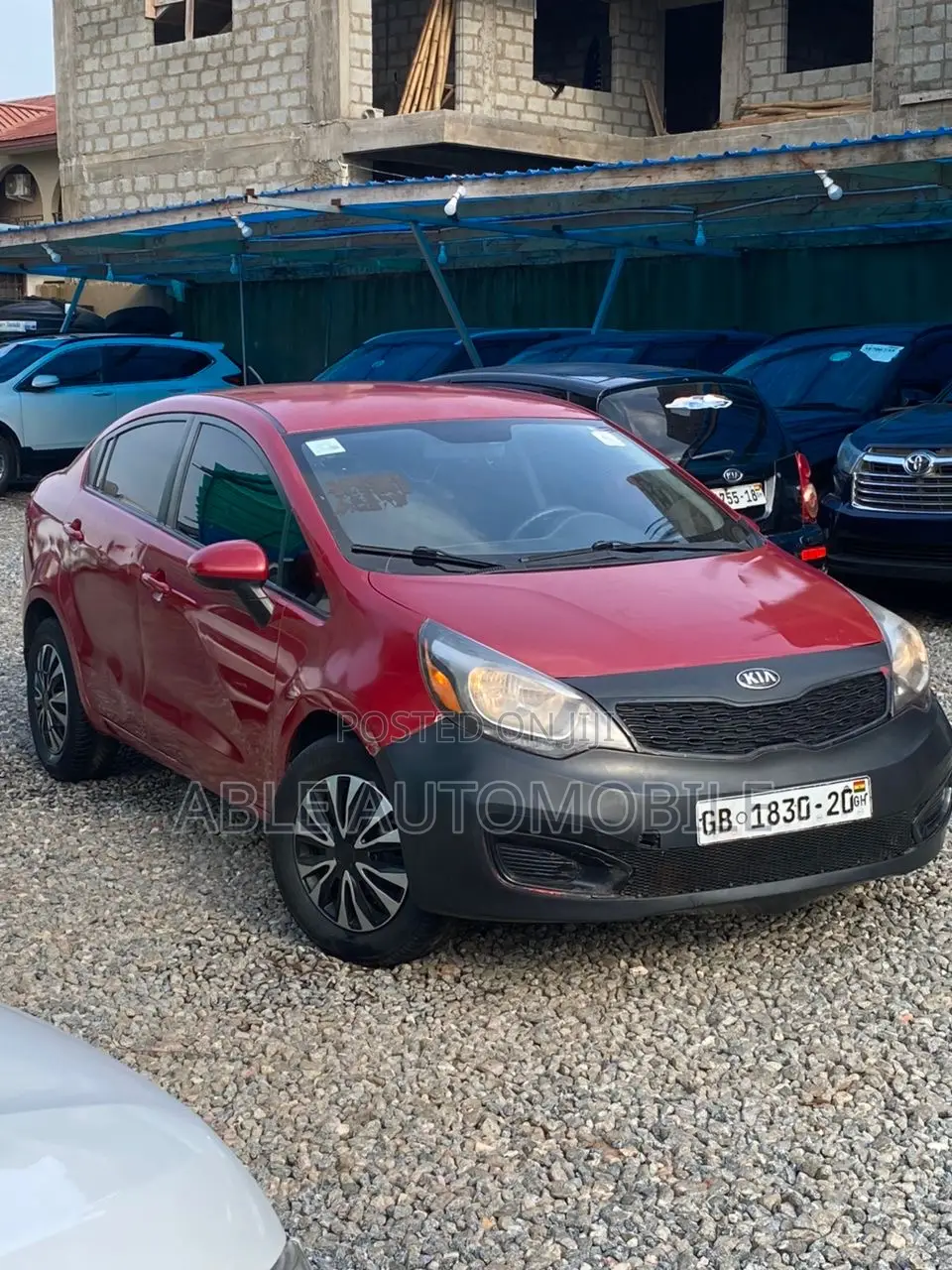 Kia Rio EX 4dr Sedan (1.6L 4cyl 6A) 2015 Red
