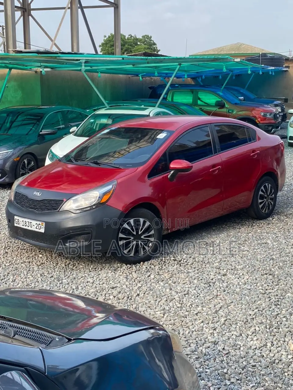 Kia Rio EX 4dr Sedan (1.6L 4cyl 6A) 2015 Red