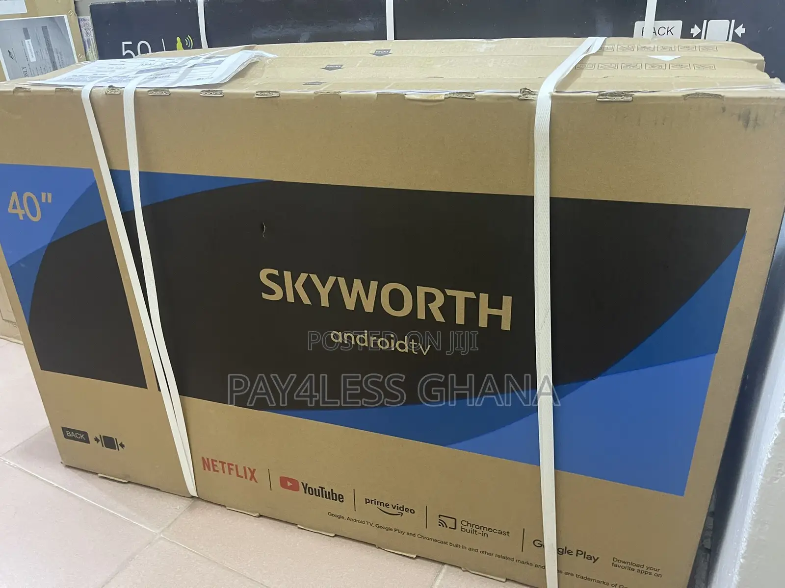 Skyworth 40'' Smart Android Google Tv Uhd
