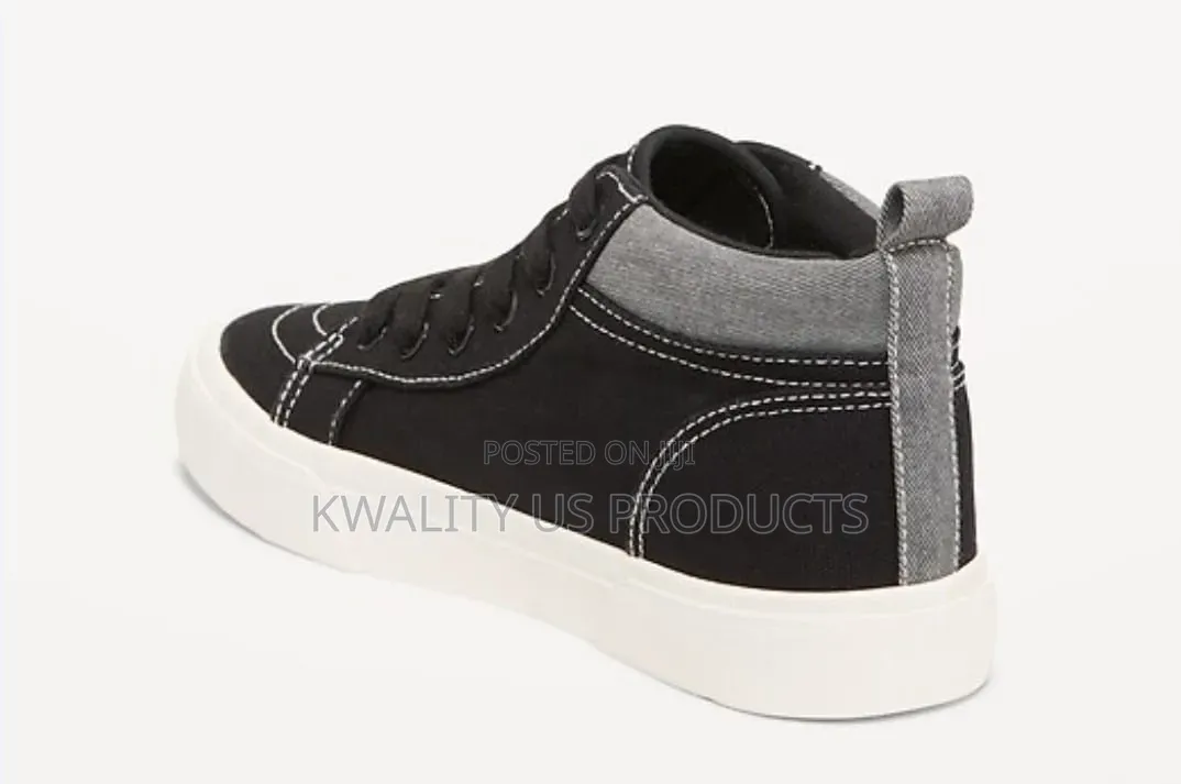 Old Navy Boys High-Top Sneakers - Size 34