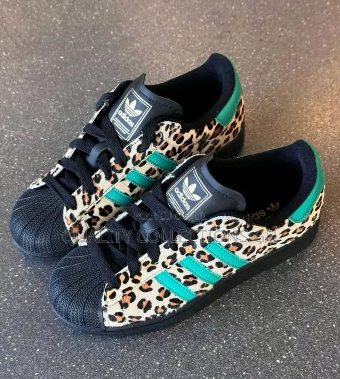 Adidas Superstar Leopard Print