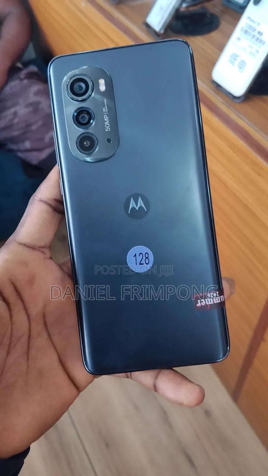New Motorola Edge (2022) 128 GB Black