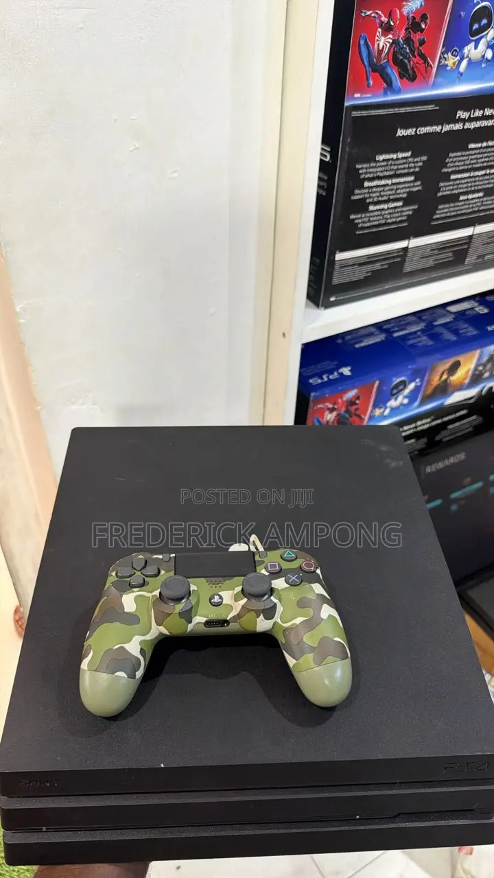 Ps4 Pro With 15 Games Very Neat With All Accessories