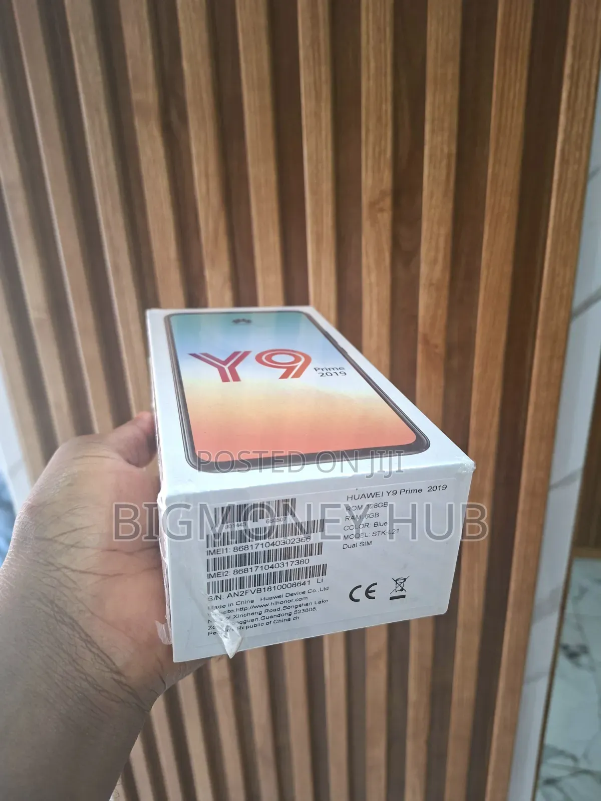 New Huawei Y9 Prime 2019 128 GB Black