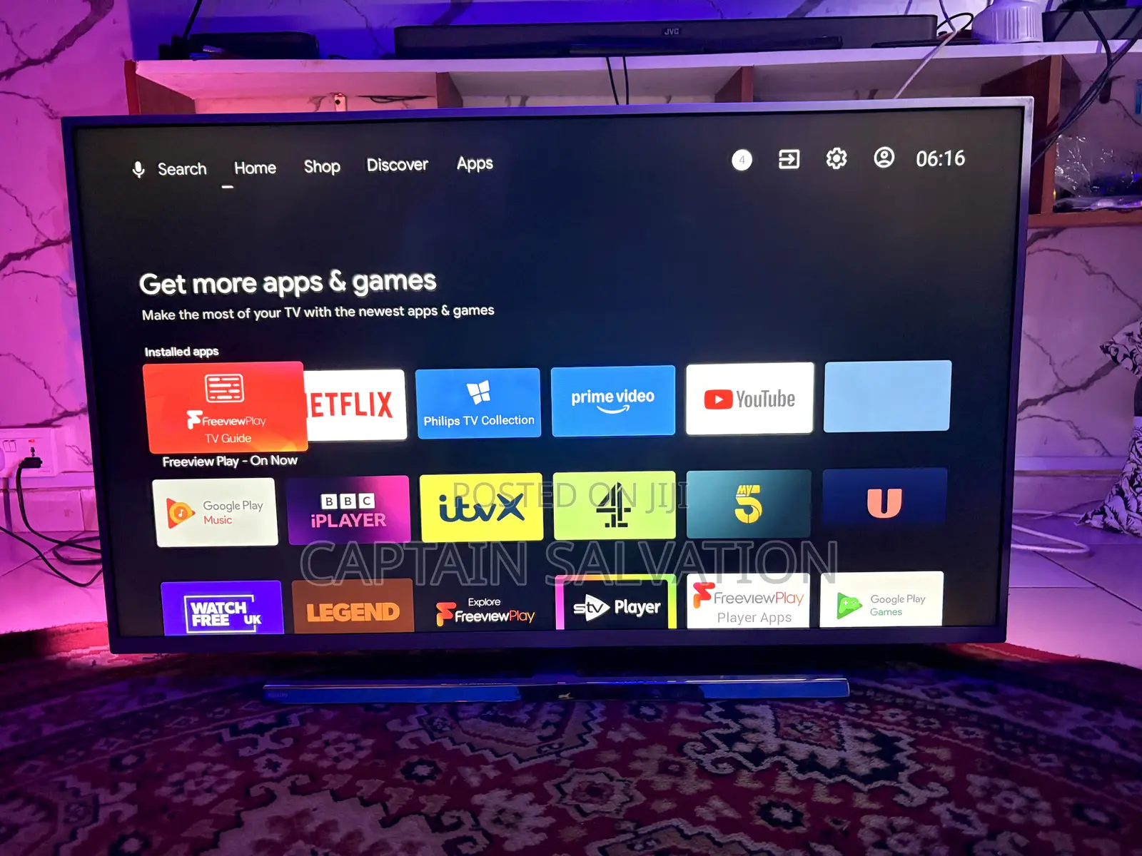Philips Smart Android Tv 43inches Uk Used