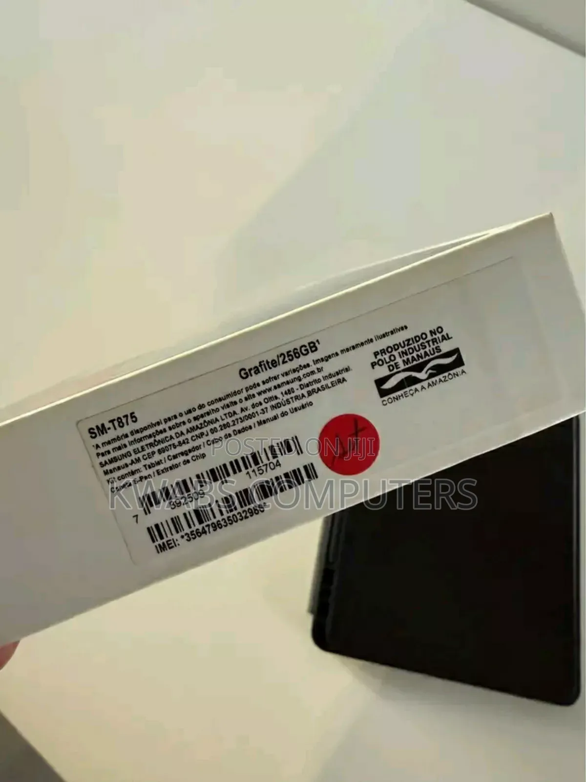 New Samsung Galaxy Tab S7 256 GB Black