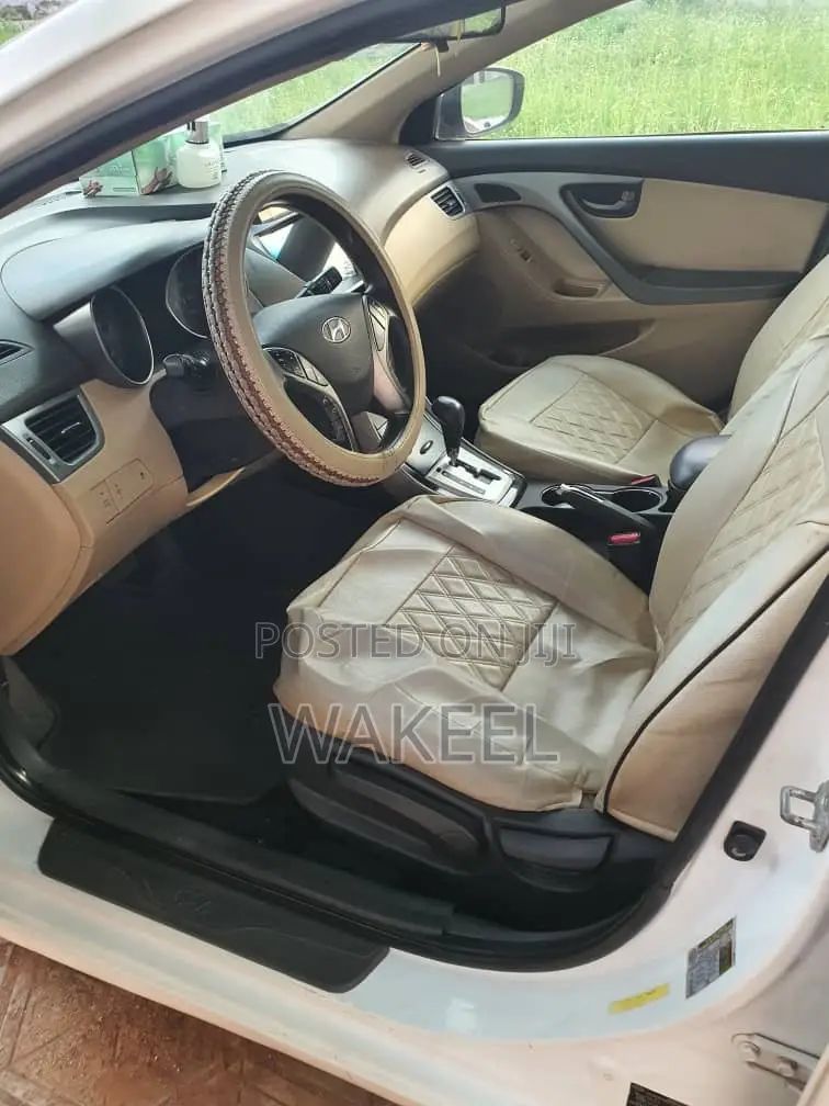 Hyundai Elantra GLS Sedan FWD (1.8L 4cyl 6A) 2013 White