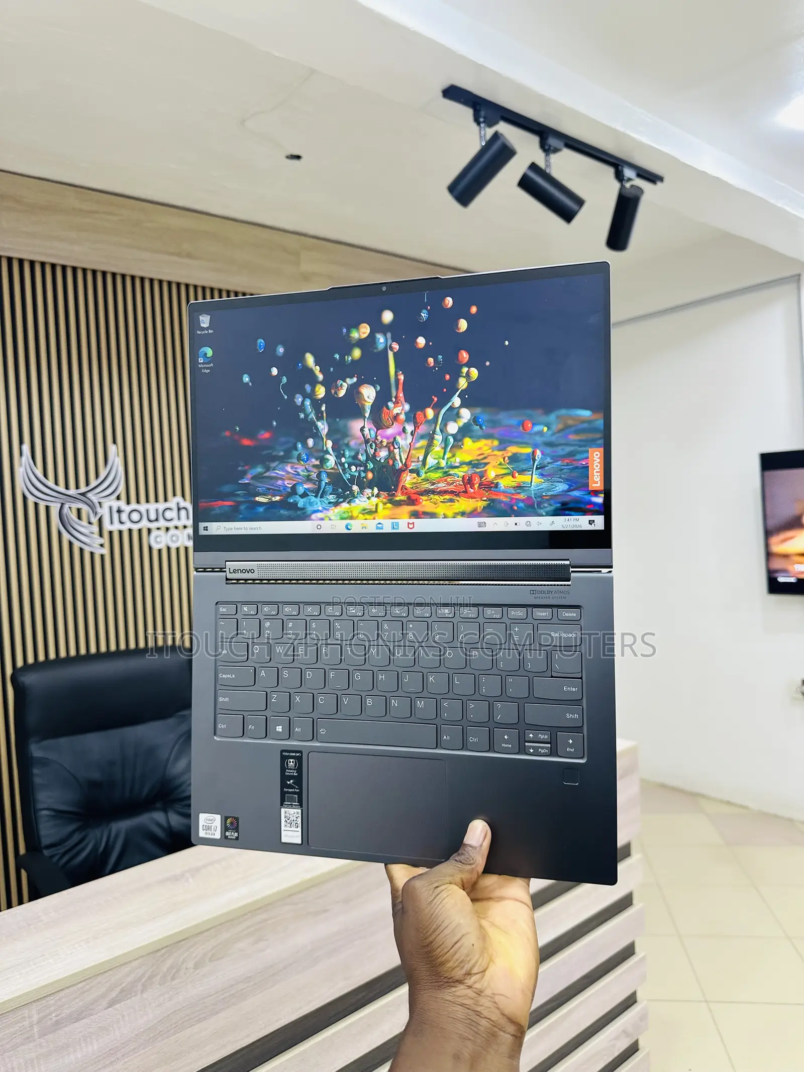 Laptop Lenovo Yoga C930 12GB Intel Core i7 SSD 512GB