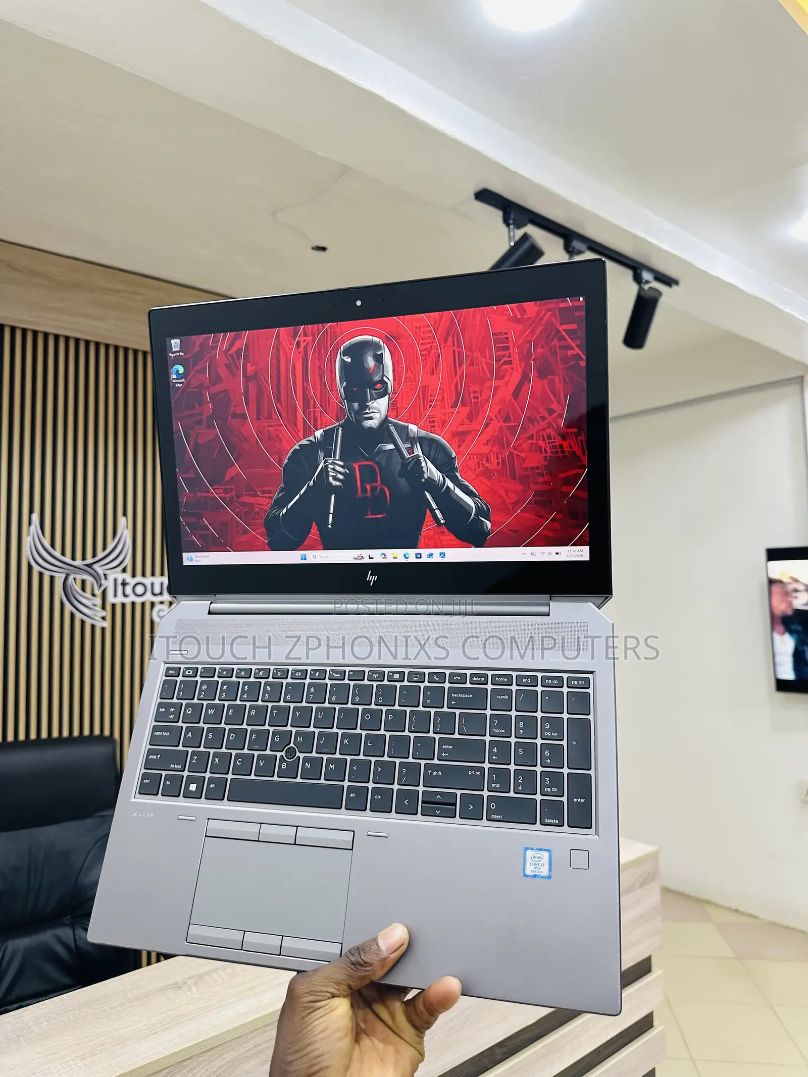 Laptop HP ZBook 15 G6 32GB Intel Core i7 SSD 512GB