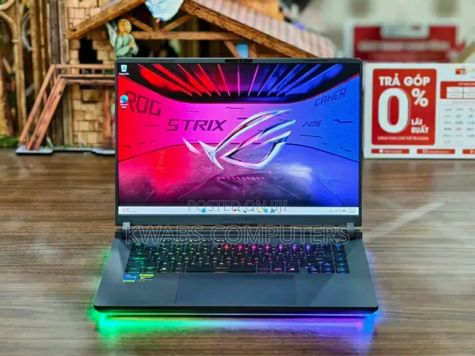 New Laptop Asus ROG Strix G17 32GB Intel Core i7 SSD 1T
