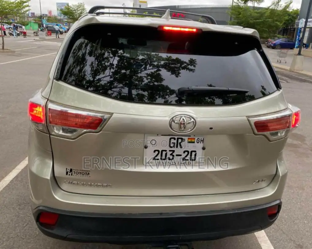 Toyota Highlander 2015 Silver