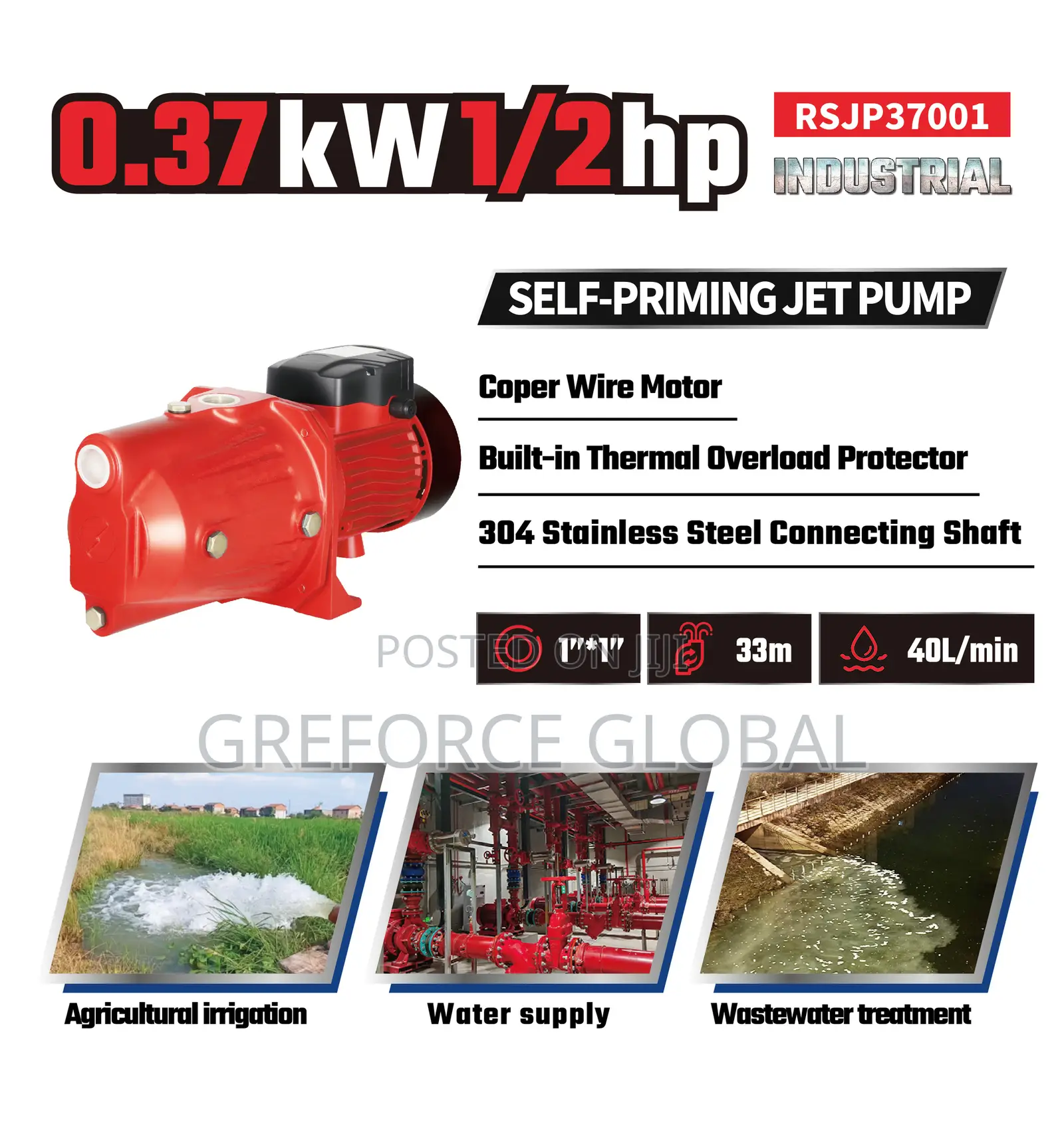 Self-Priming Jet Pump