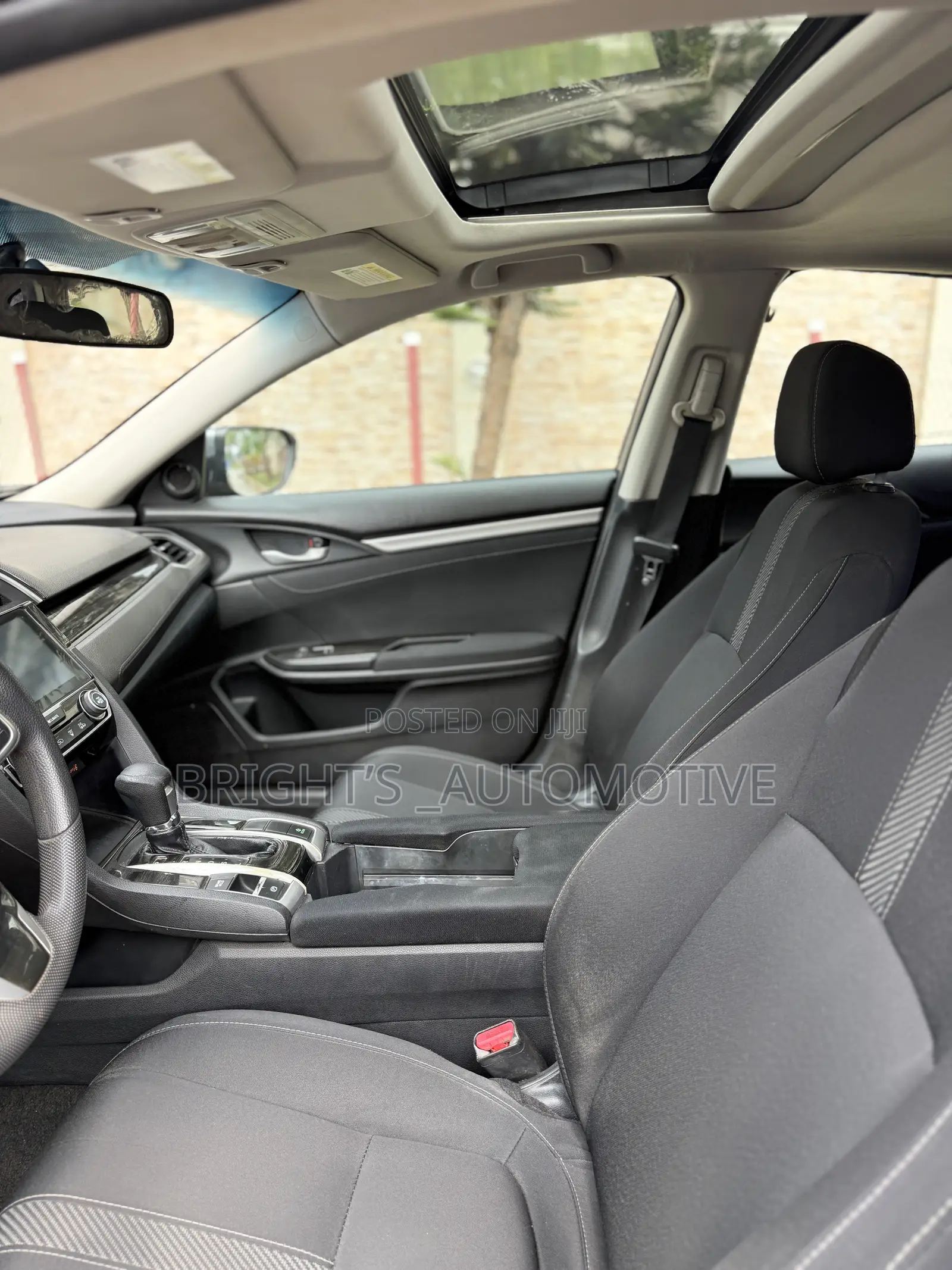 Honda Civic EX 4dr Sedan (2.0L 4cyl) 2017 Gray