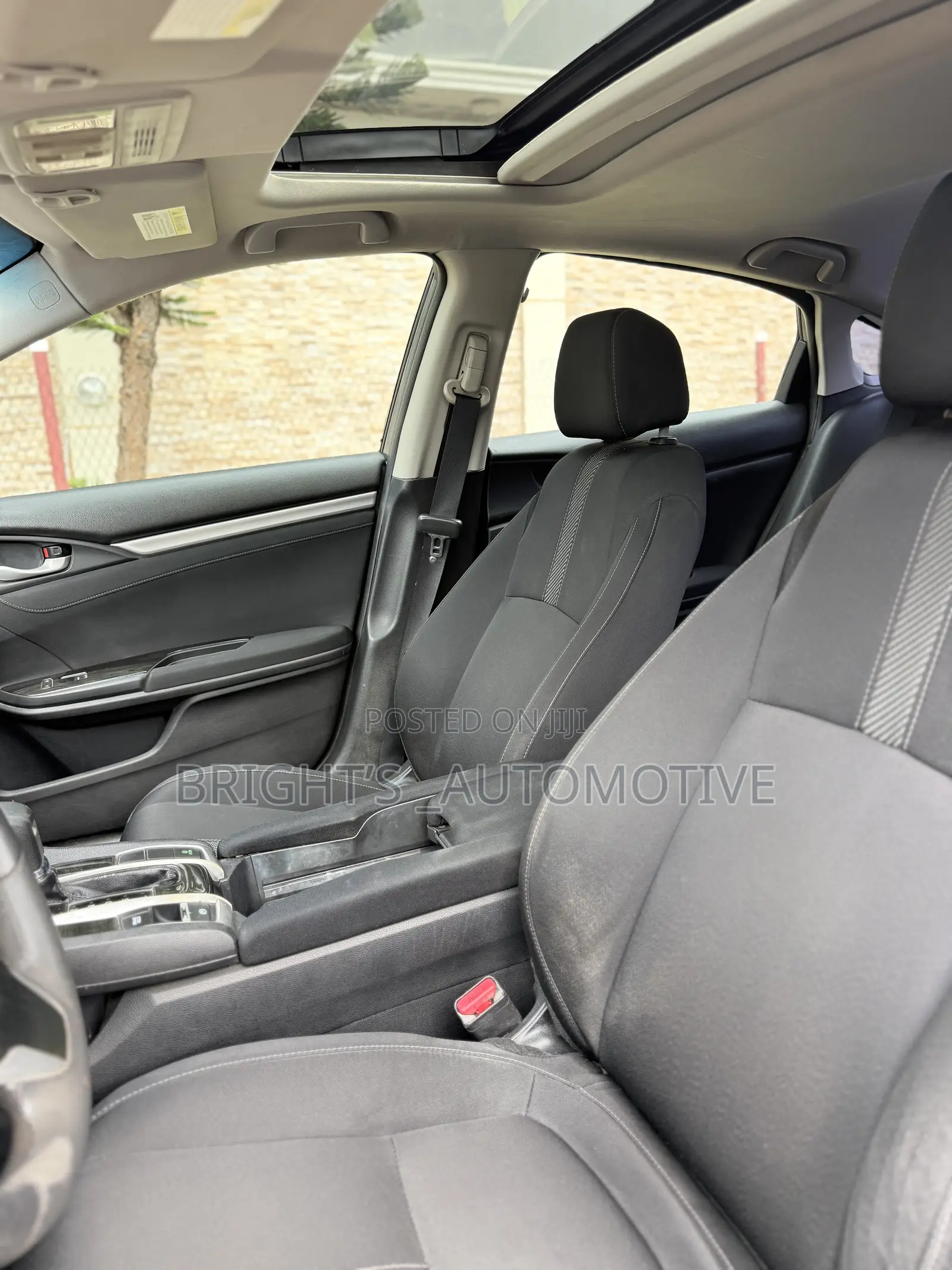 Honda Civic EX 4dr Sedan (2.0L 4cyl) 2017 Gray